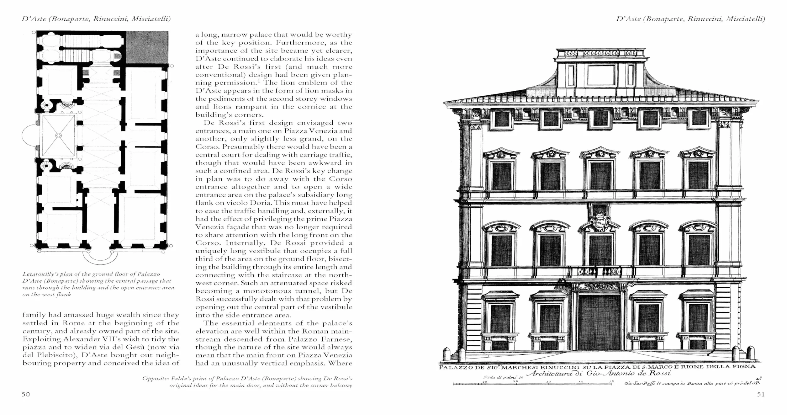 Baroque Rome : The Palaces /anglais