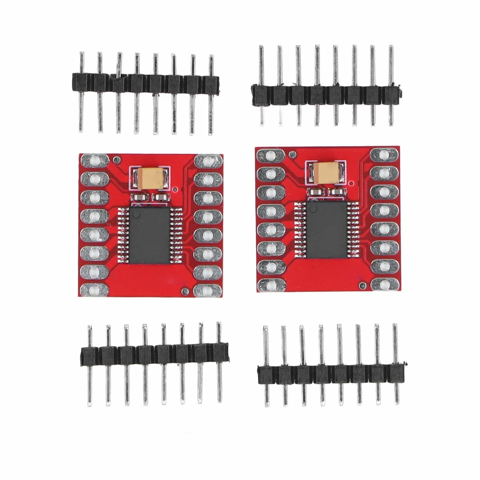 Podwójny Sterownik Silnika Krokowego i DC z H-Bridge – 2 Szt. Kontroler dla Robotyki i DIY – Zasilanie 2,5–13,5 V, Prąd do 1,2 A – Moduł Sterowania Silnikami Krokowymi i DC