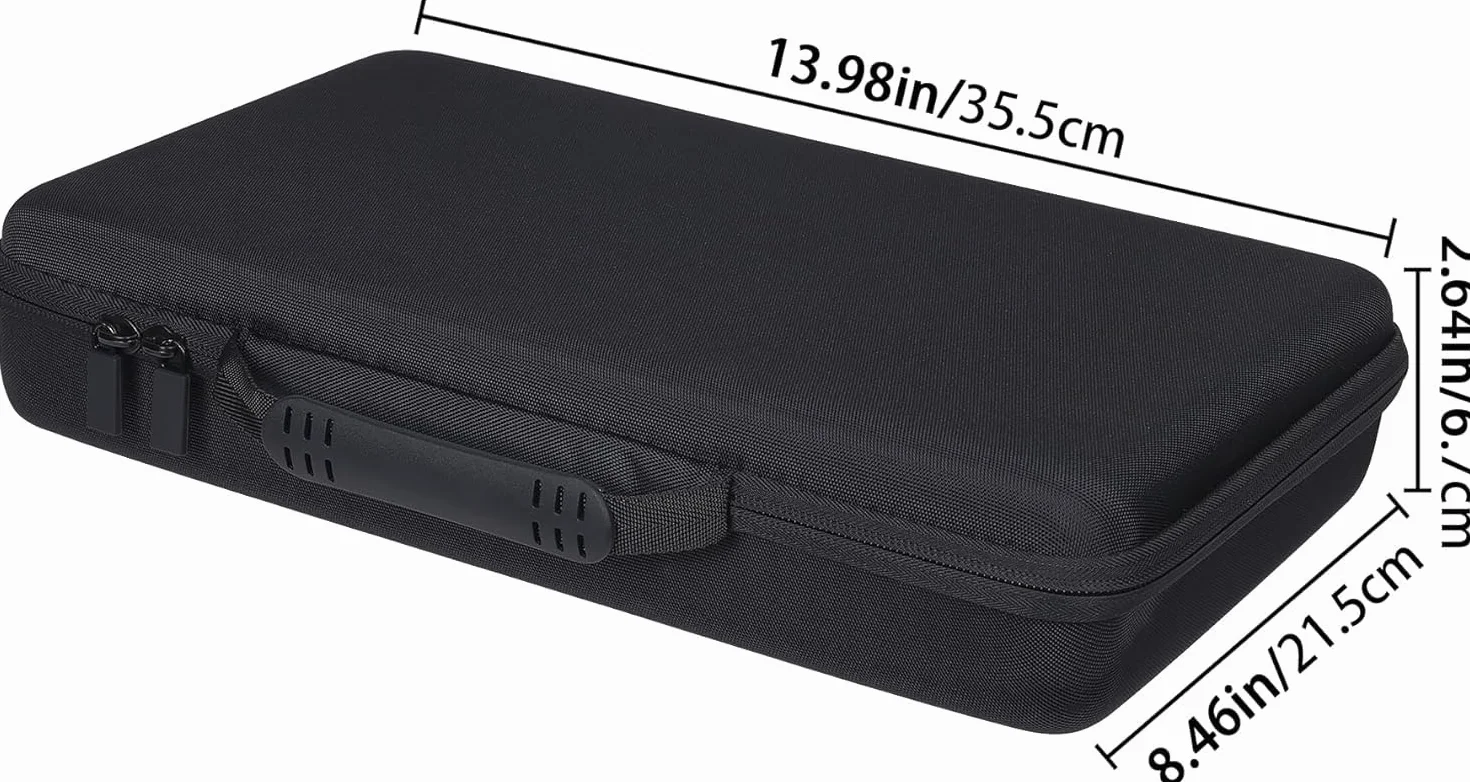Hart Reise Schutz Hülle Etui Tasche für Novation Launchkey Mini MK3 MK2 25-Tasten-USB-Keyboard-Controller