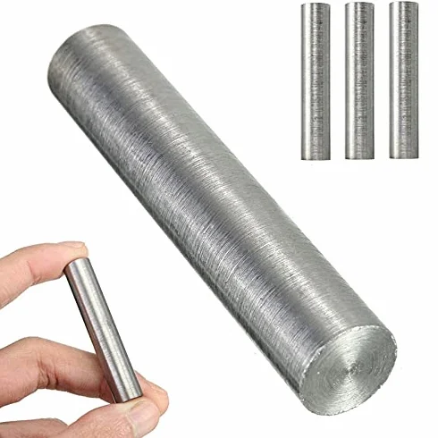 Pręt wolframowy 50mm o wysokiej czystości 99.95% metalowy pręt wolframowy okrągły pręt wolframowy do instrumentów i form akcesoria do elektronarzędzi 1 szt.
