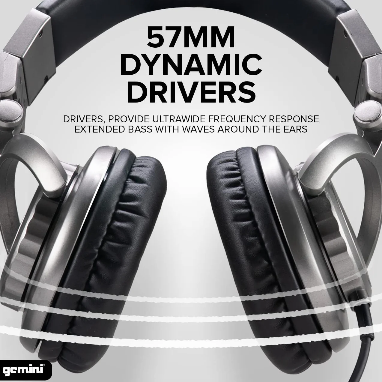 Gemini DJX-500: Profesjonalne słuchawki DJ