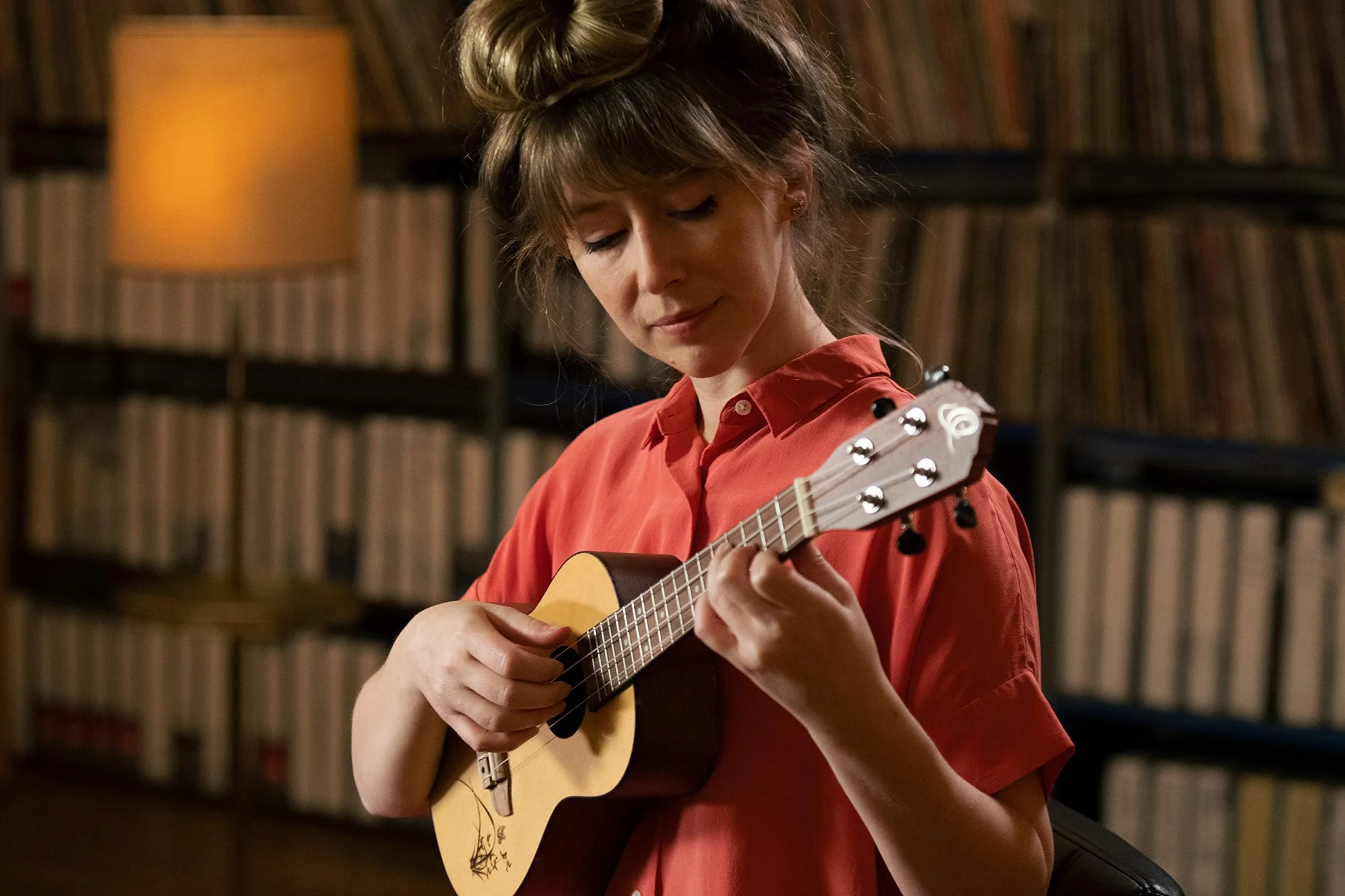 Ortega Guitars Akustyczne Ukulele Koncertowe – Seria Bonfire – Świerk/Sapele, Wykończenie Naturalne (RU5)
