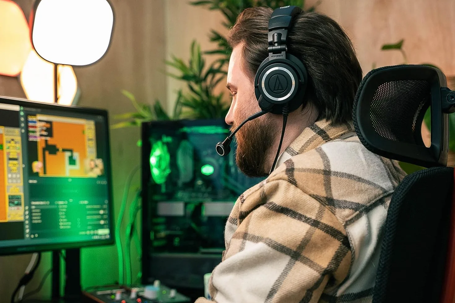 Audio-Technica M50xSTS StreamSet Zestaw słuchawkowy do streamingu ze złączem XLR