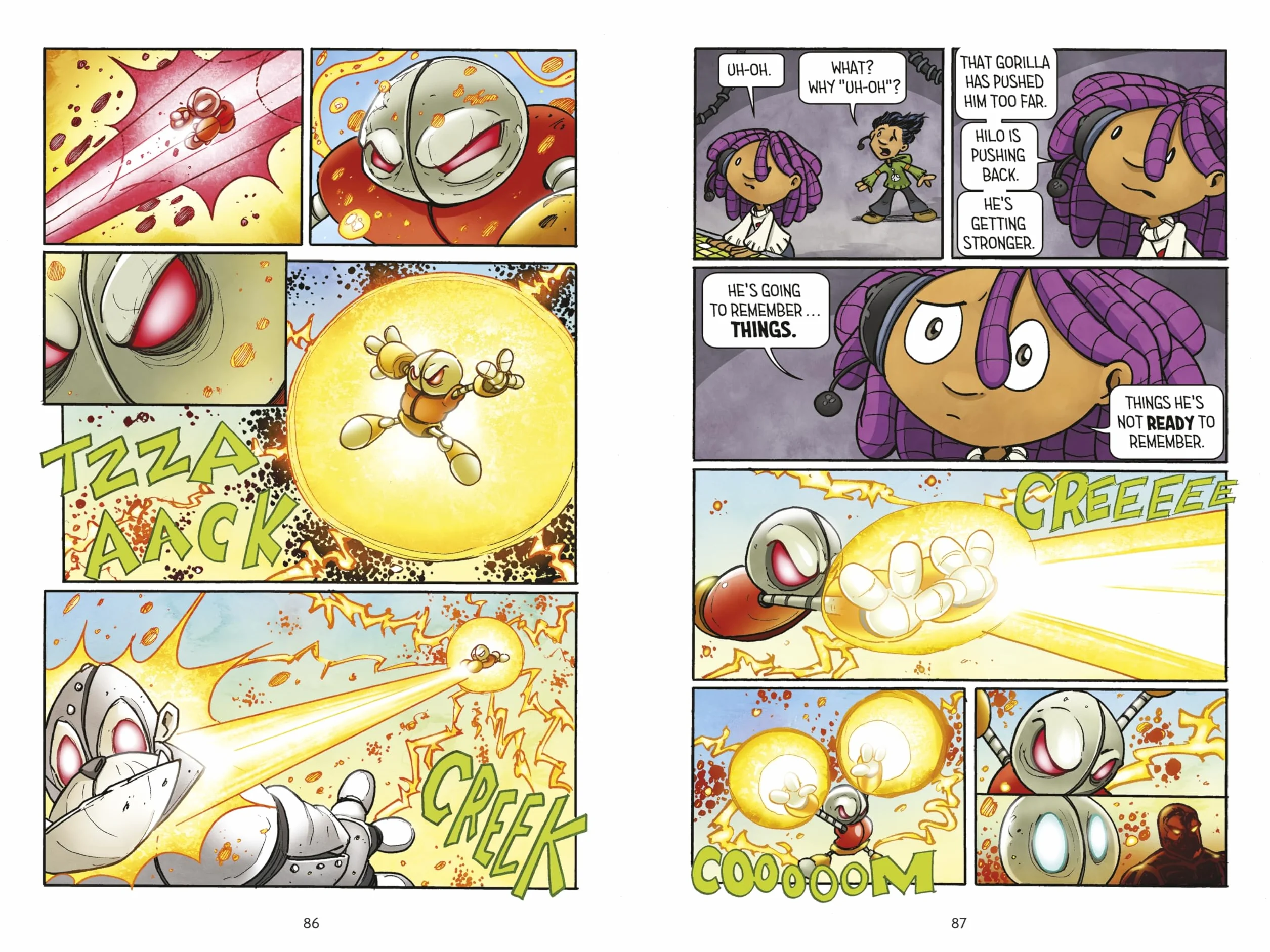 Hilo: Waking the Monsters: A bestselling graphic novel series: 4