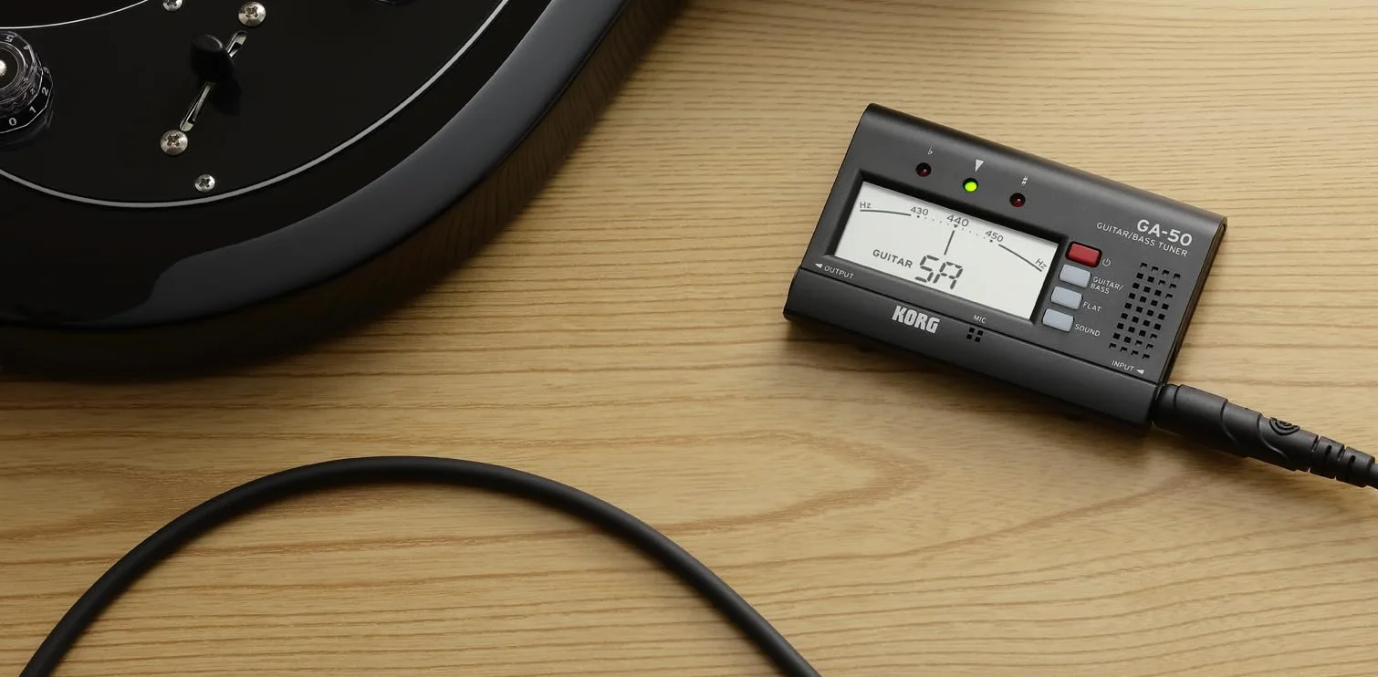 Korg Ga-50 Ręczny Tuner Kieszonkowy Do Gitary I Basu