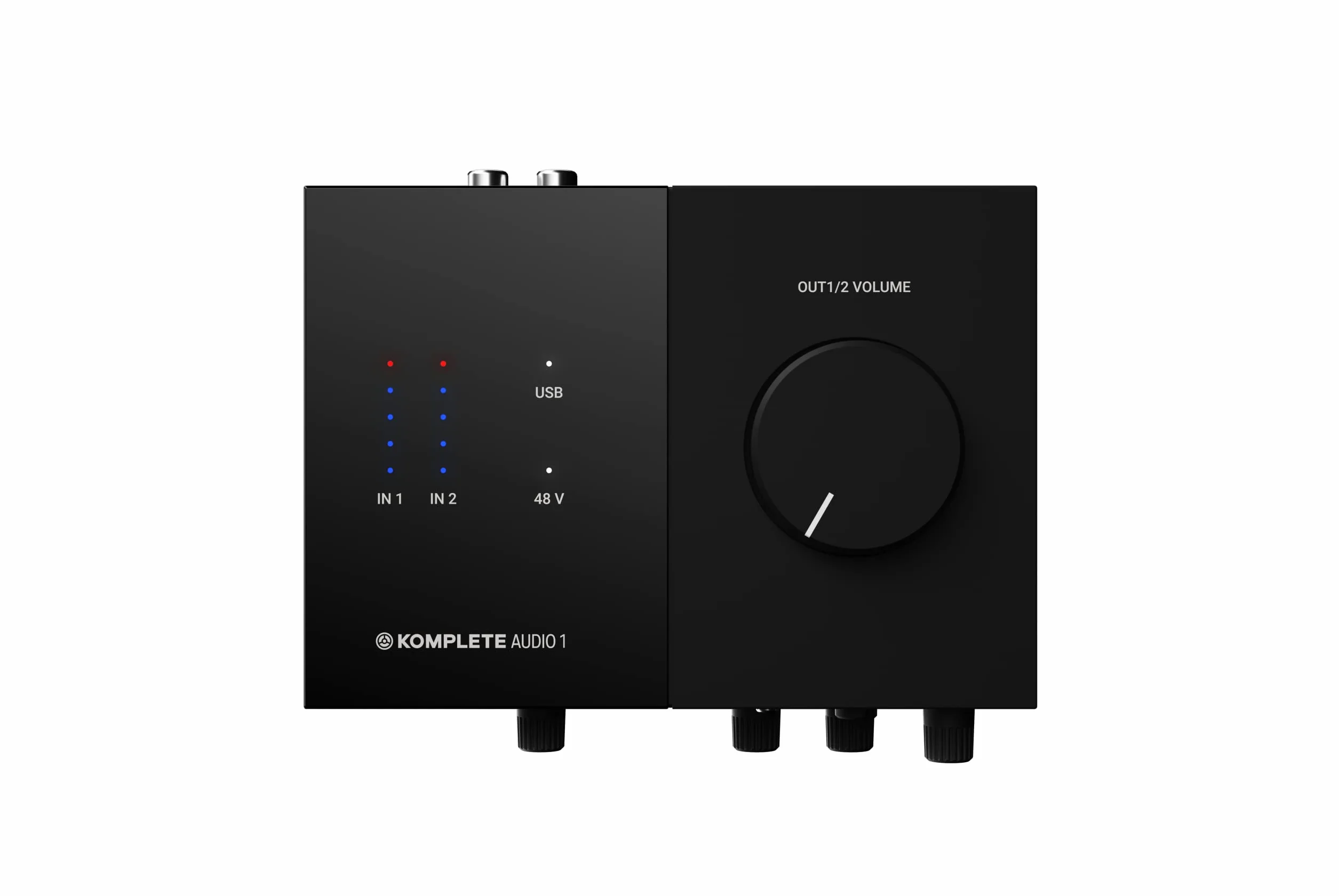 Native Instruments Komplete Audio 1 Interfejs Audio, Czarny, 2 Wejścia