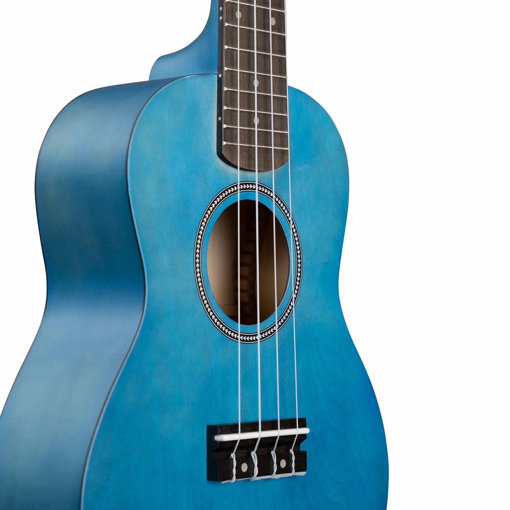 Concert Ukulele Linden Blue Set (wraz z torbą, 3 ami, książką, tunerem)