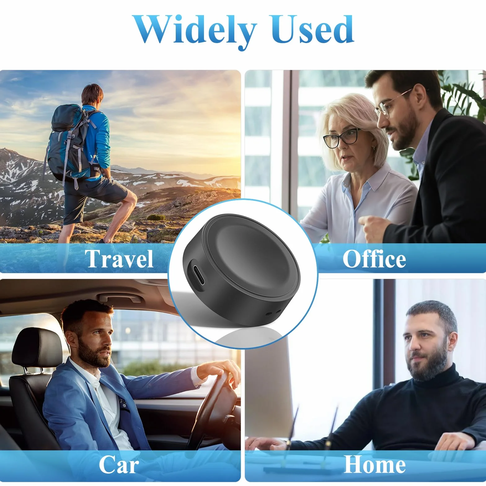Oumida Kabel do Ładowania Samsung Galaxy Watch 4/4 Classic/3/Active 2/Active, Ładowarka USB dla Galaxy 7/6/6 Classic/5 Pro/5 (bez kabla) (czarny)