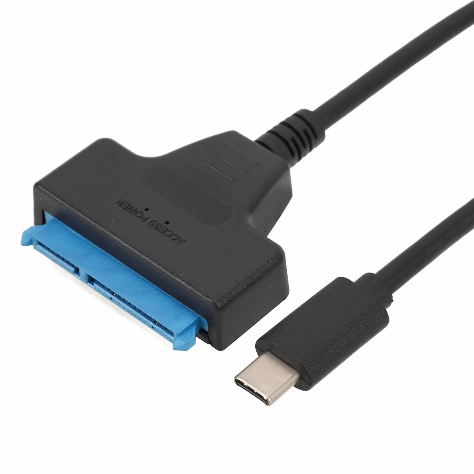 Kabel SATA na USB 3.1 Typu C, Kabel USB C 3.1 do 2,5 Cala SATA SSD/HDD, Adapter Zewnętrznego Dysku Twardego do 2,5-calowego Dysku SSD SSD, Obsługa UASP, Kabel 30 Cm