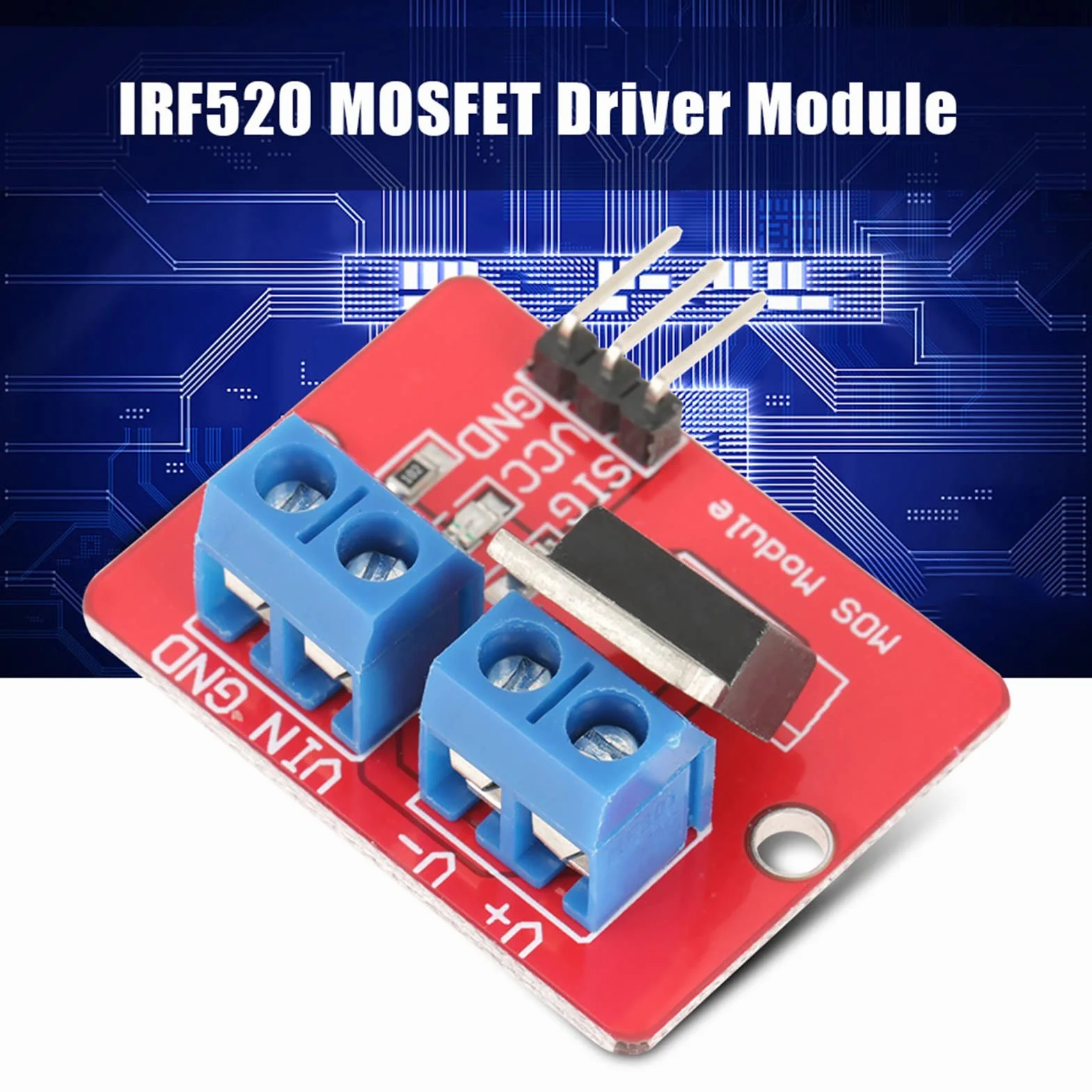 5 szt. modułów sterownika MOSFET 3,3 V/5 V, wyjście PWM, wyjście płyt napędowych 0-24 V