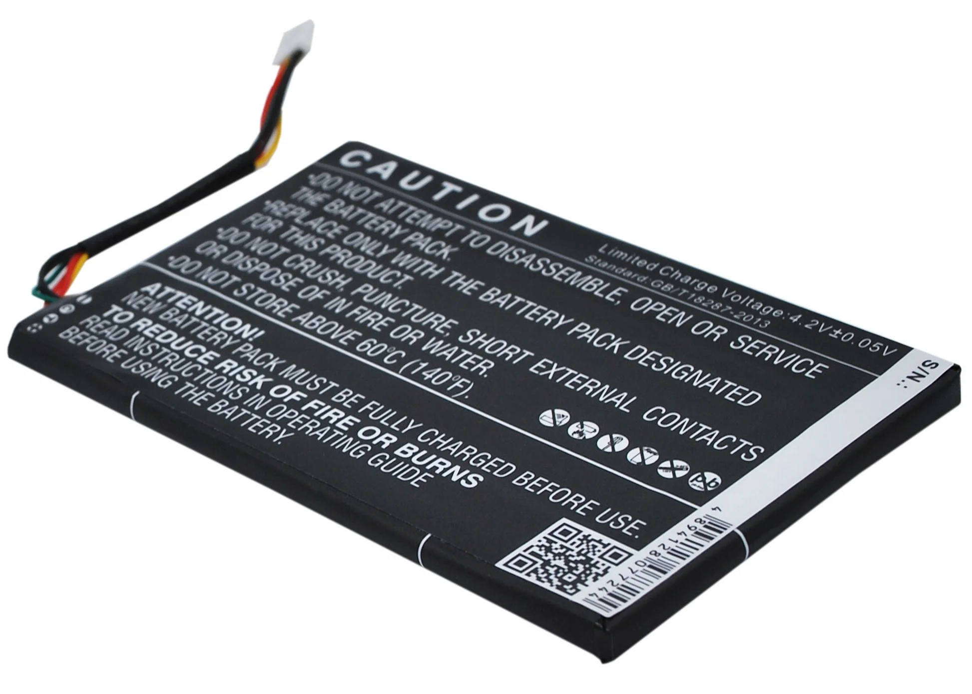 2150mAh Bateria kompatybilny z Barnes and Noble BNRV300, Nook Simple Touch, Simple Touch 6-inch - DR-NK03, MLP305787, S11ND018A