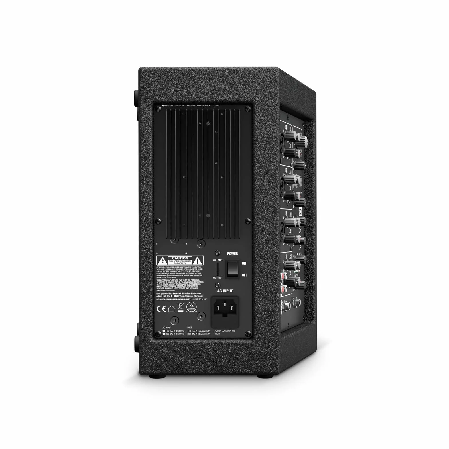 LD Systems Mix 6 A G3-2-drożny aktywny głośnik z wbudowanym 4-kanałowym mikserem
