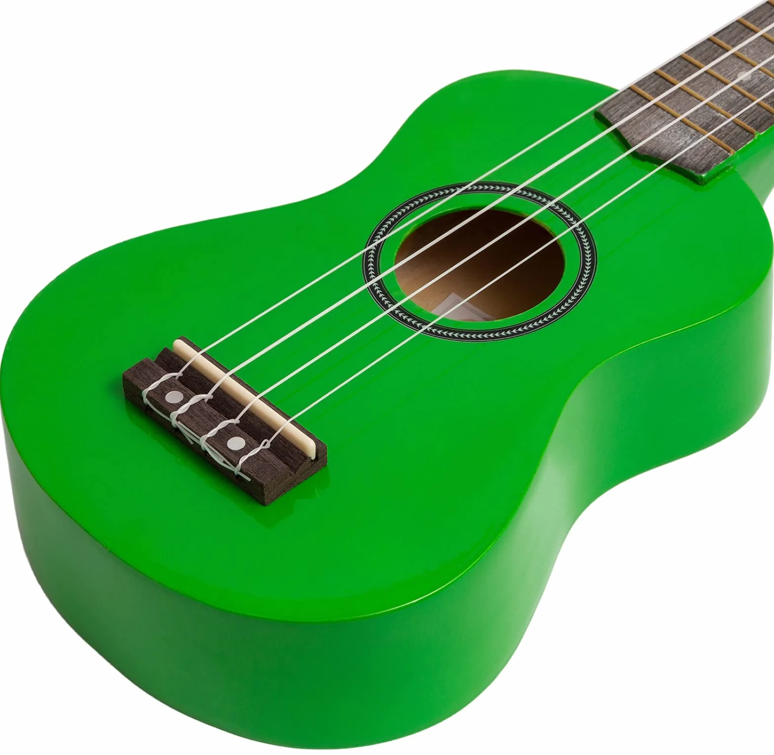 Tiger UKE7 ukulele sopranowe dla początkujących zielony
