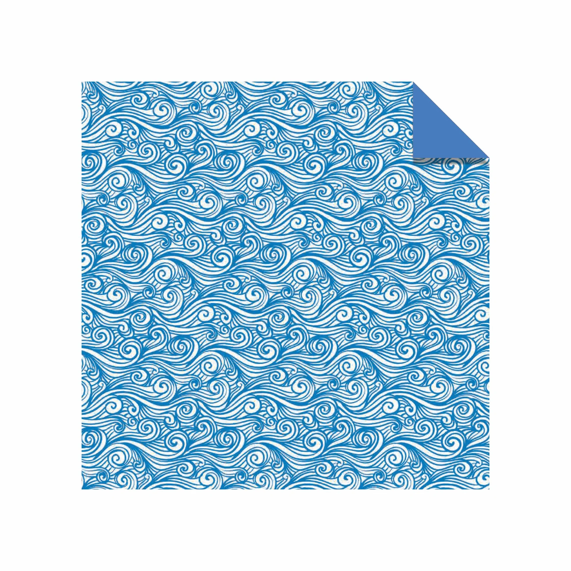 Origami Paper 200 Sheets Blue and White Patterns 6" (15 CM): High-Quality Double Sided Origami Sheets Printed with 12 Different Designs (Instructions for 6 Projects Included)
