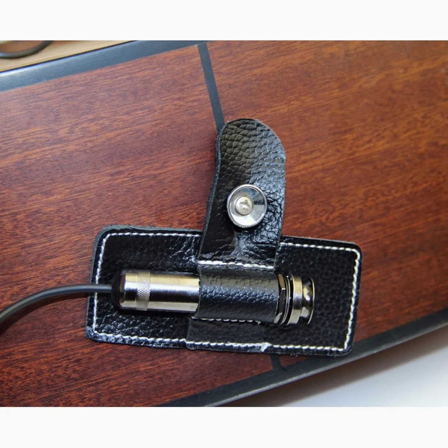 Guitar Soundhole Pickup System Przedwzmacniacza Gitarowego Podwójny System Przetworników Cewka Z Mikrofonem Uchwyt Na Gitarę Wymiana przetwornika gitary