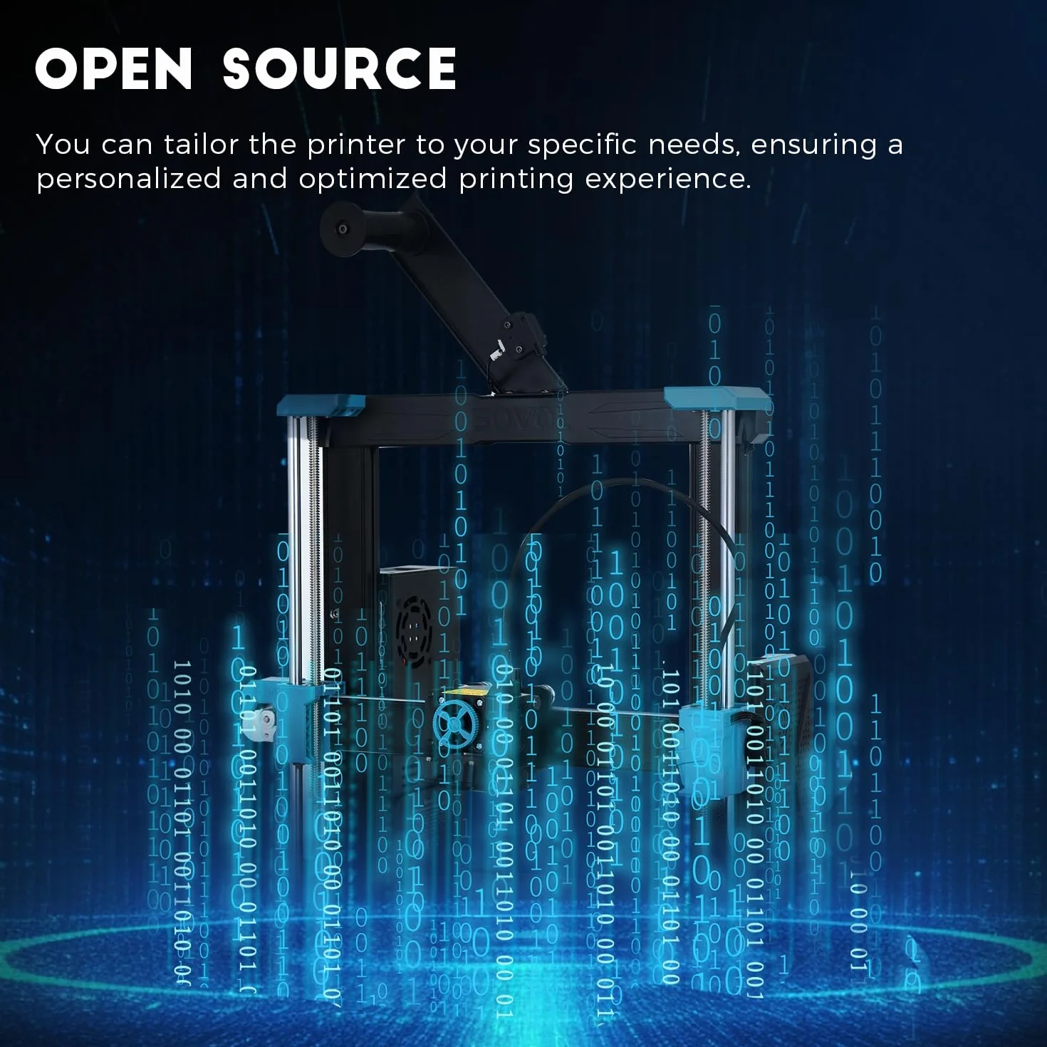Sovol SV06 ACE Drukarka 3D Open Source, 600 mm/s max wysoka prędkość, w pełni automatyczne poziomowanie, z aparatem, rozmiar druku 220 x 220 x 250 mm