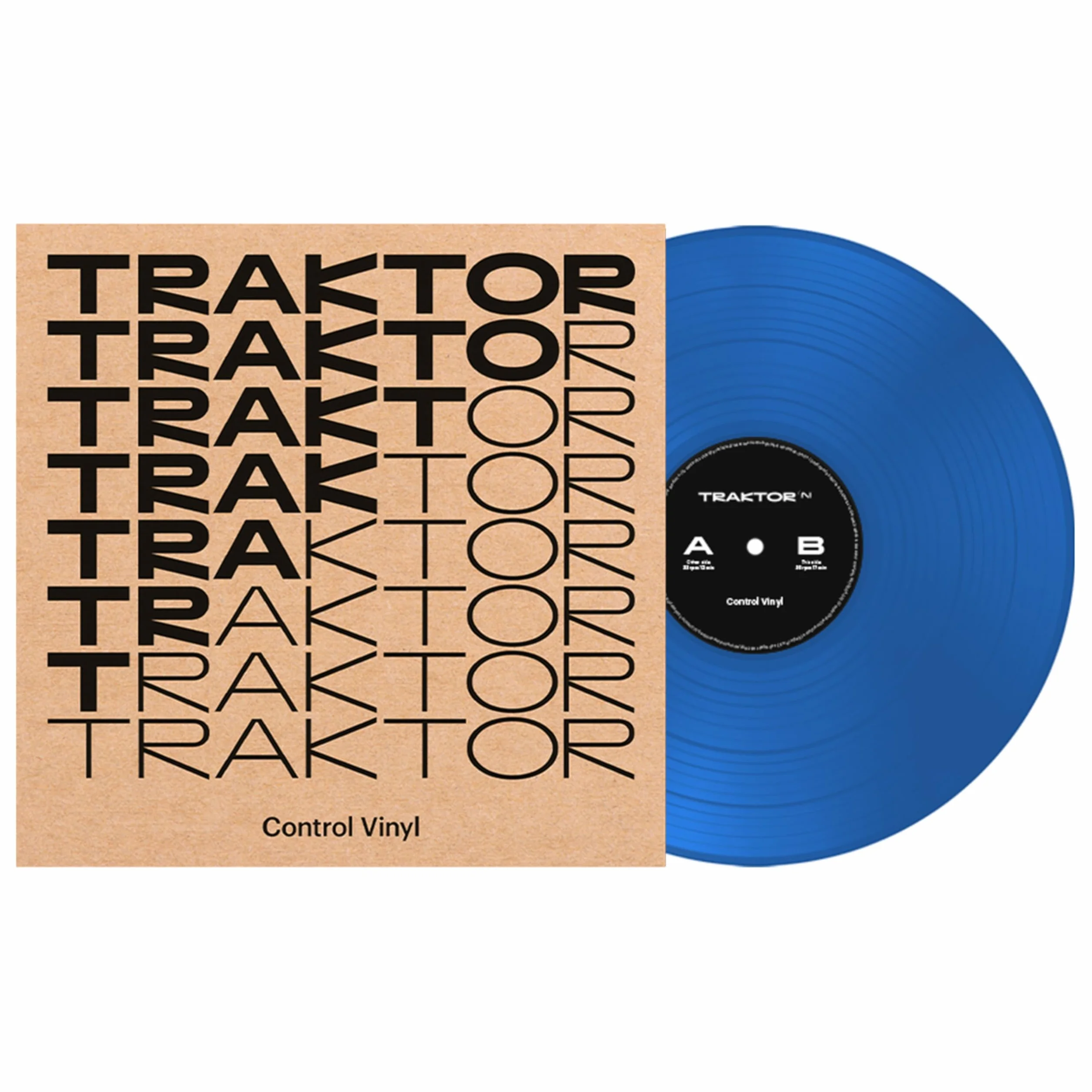 Native Instruments TRAKTOR Control Vinyl MK2 2024 Edition, blue - Akcesorium dla DJ-ów