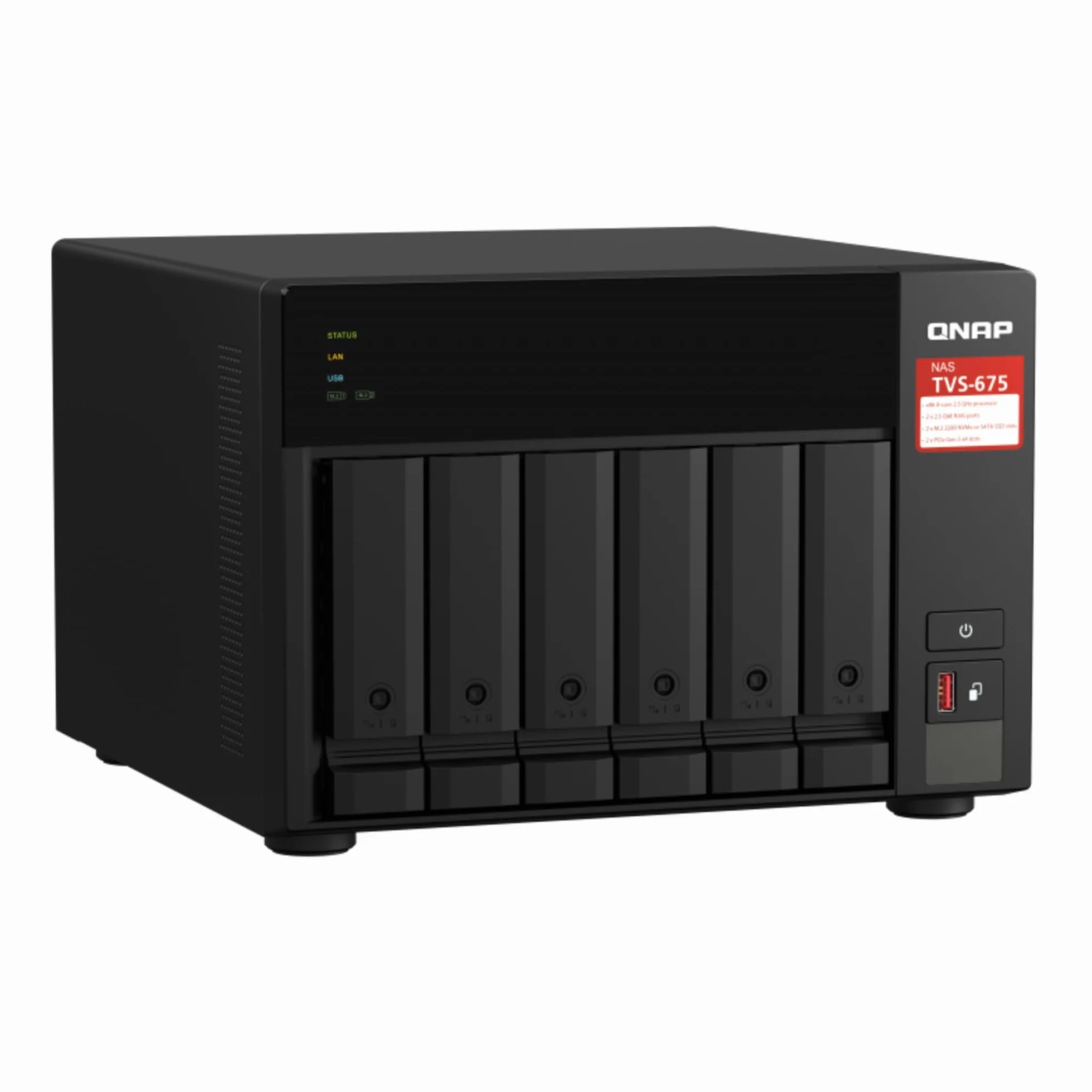 QNAP TVS-675-8G 6-kieszeniowy NAS KX-U6580
