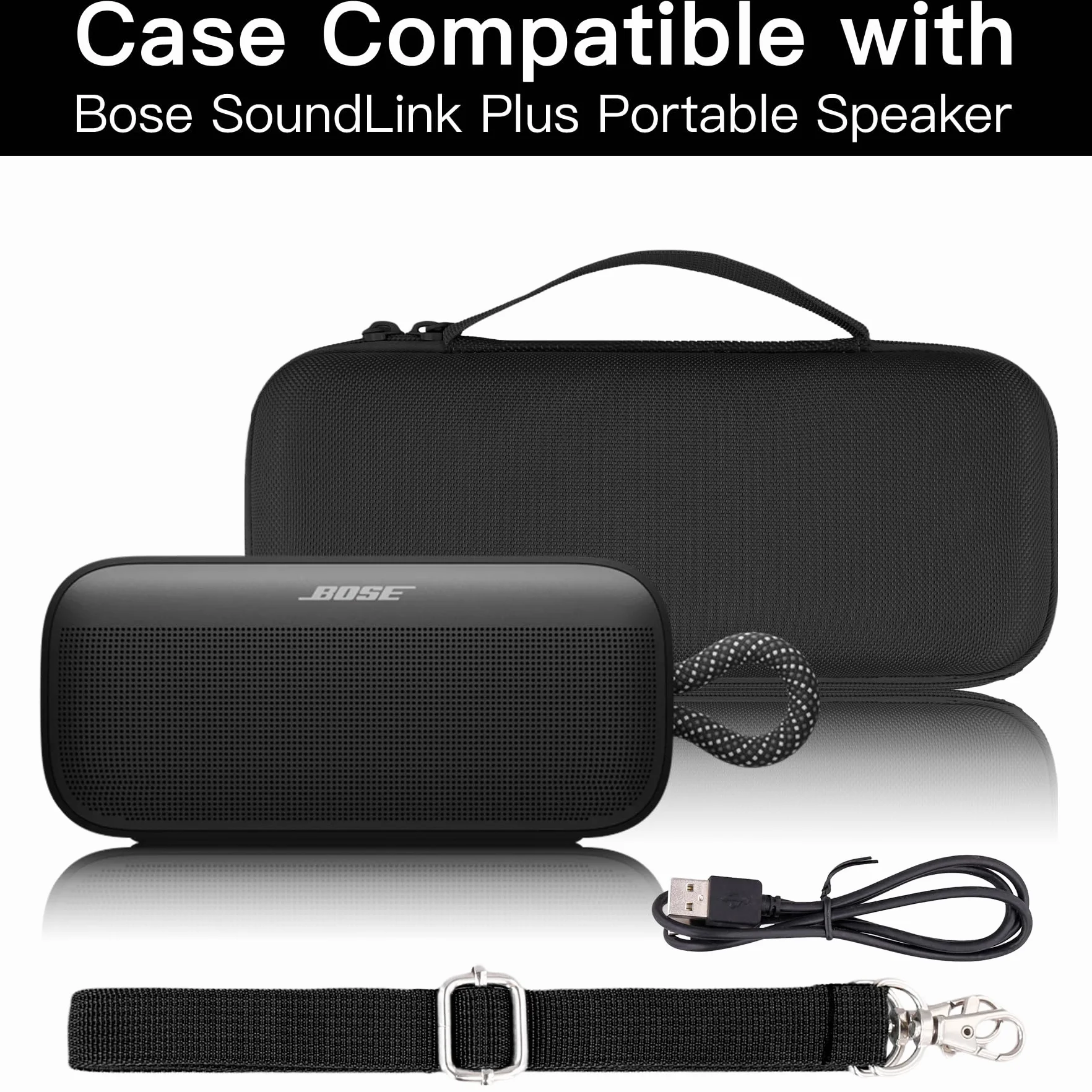 Bose SoundLink Plus Przenośny głośnik Bluetooth Twardy futerał podróżny