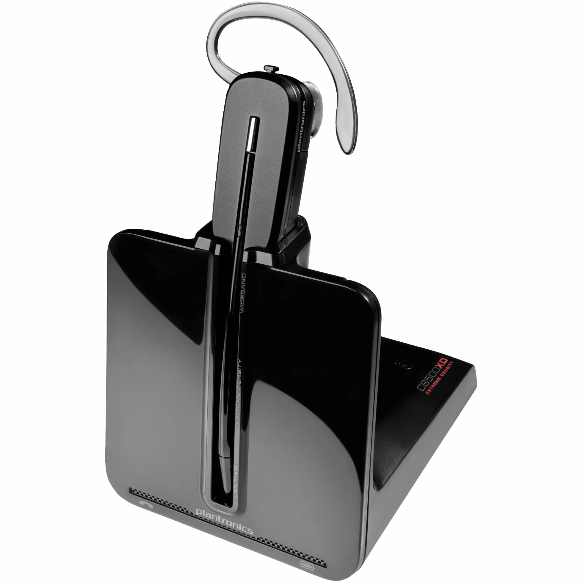 Plantronics CS540 84693-02 - Bezprzewodowy Zestaw Słuchawkowy DECT, Zasięg do 120 m, Czarny