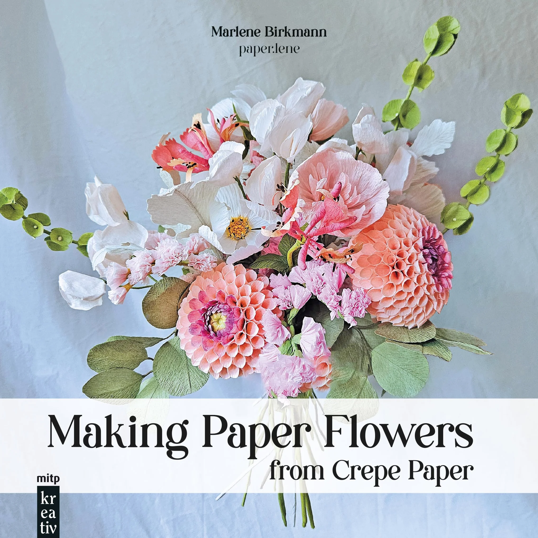 Making Paper Flowers from Crepe Pape