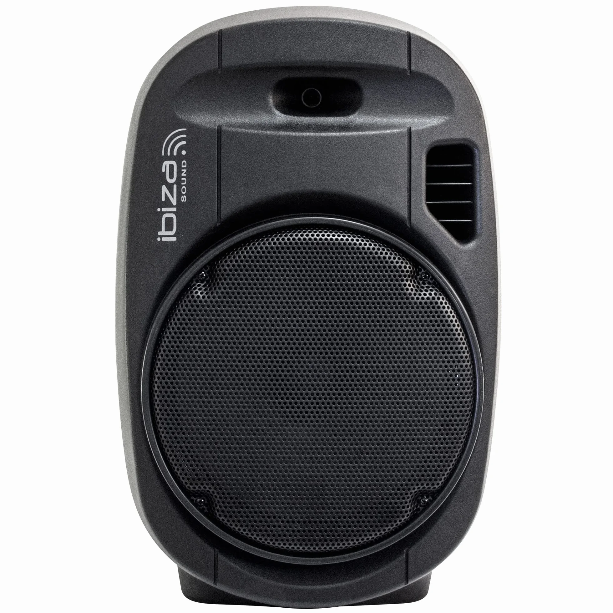 Ibiza - PORT12VHF-MKII - Przenośny głośnik 12"/700W MAX z 2 mikrofonami (VHF), pilotem i etui na akcesoria - Bluetooth, USB, SD - autonomia od 5 do 7h