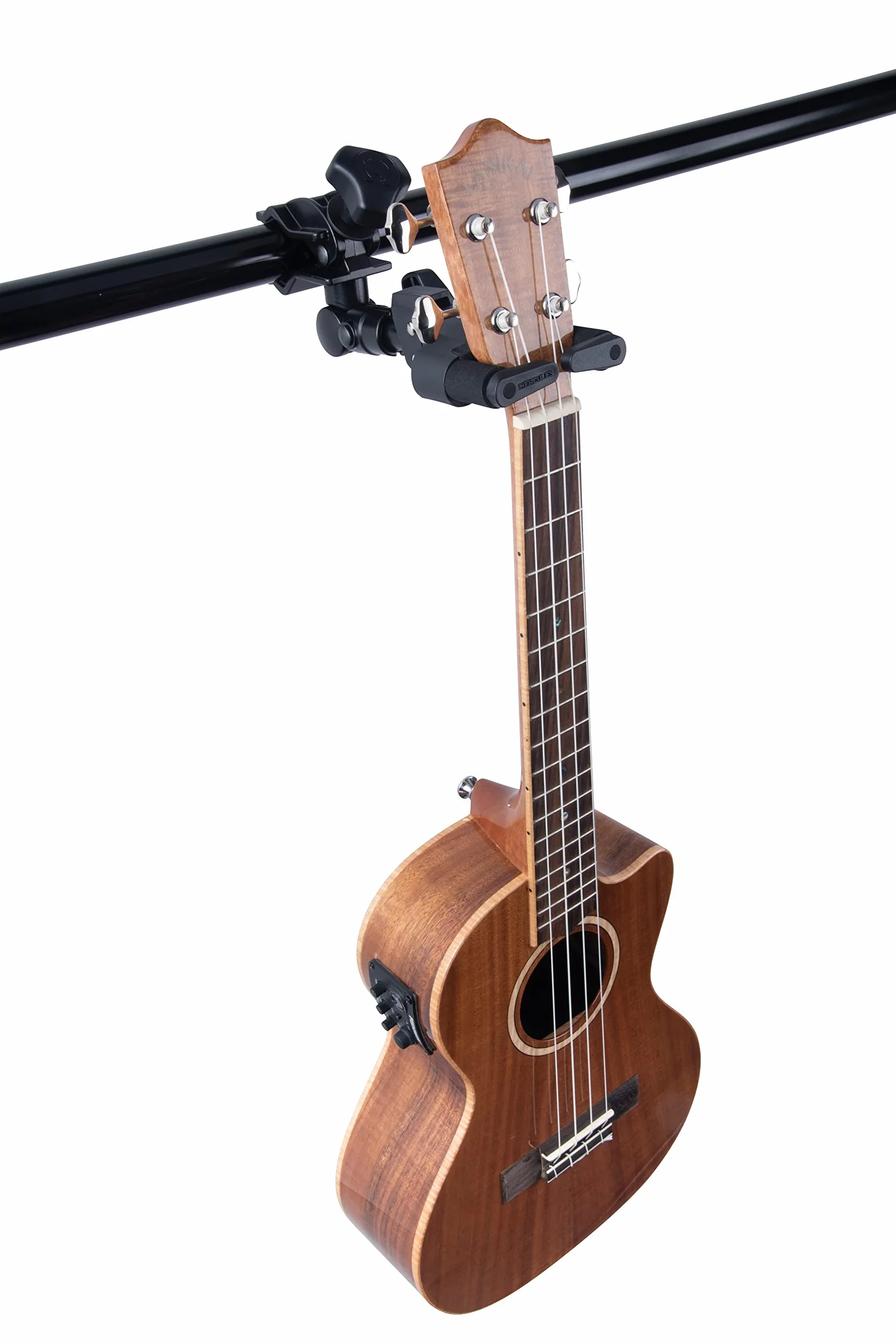 Hercules Zacisk ukulele (USP20CB), czarny
