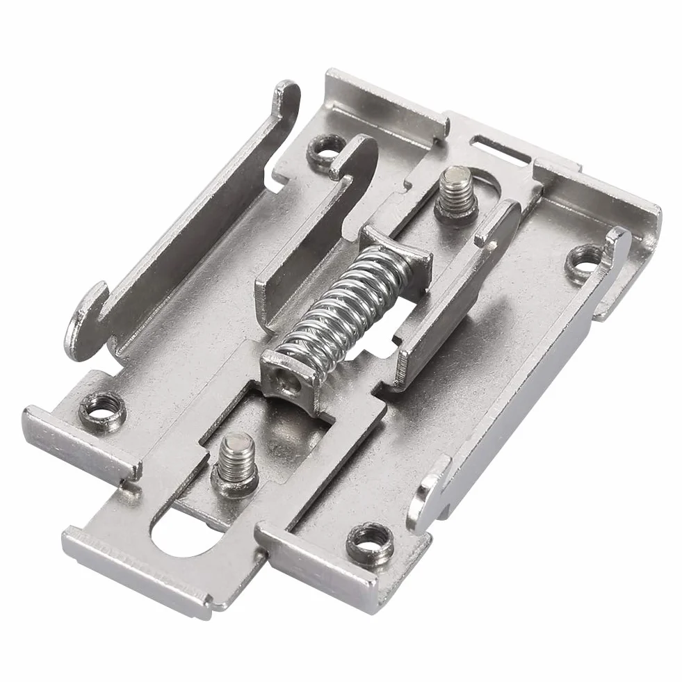 Crydom Ssr Relay Montaż na Szynie Din Adapter do Montażu na Szynie Din Stal Nierdzewna 1 szt. 35 Mm na szynę Din Naprawiono Przekaźnik Półprzewodnikowy Zacisk Zaciskowy z 2