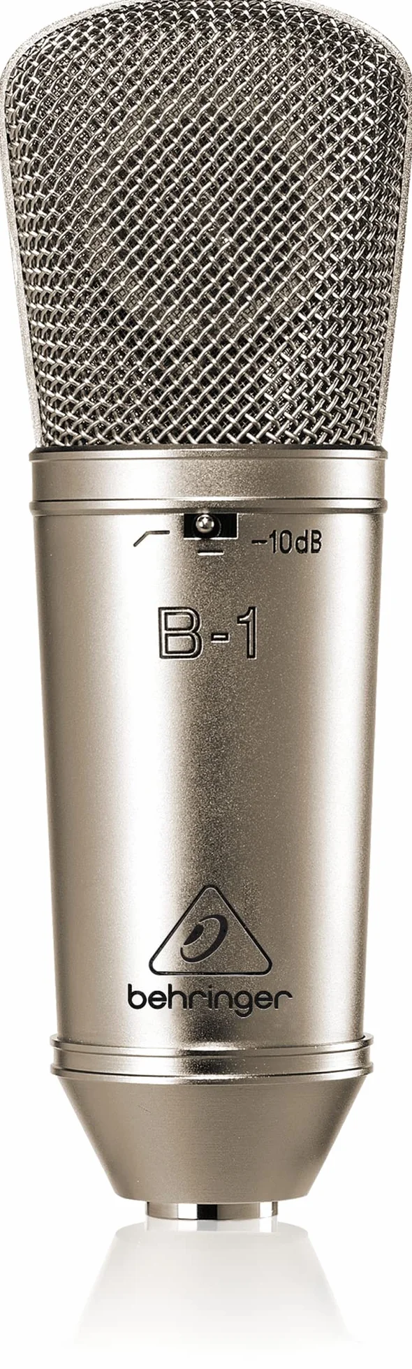 Behringer B-1 Mikrofon pojemnościowy studyjny z dużą membraną z napylanym złotem