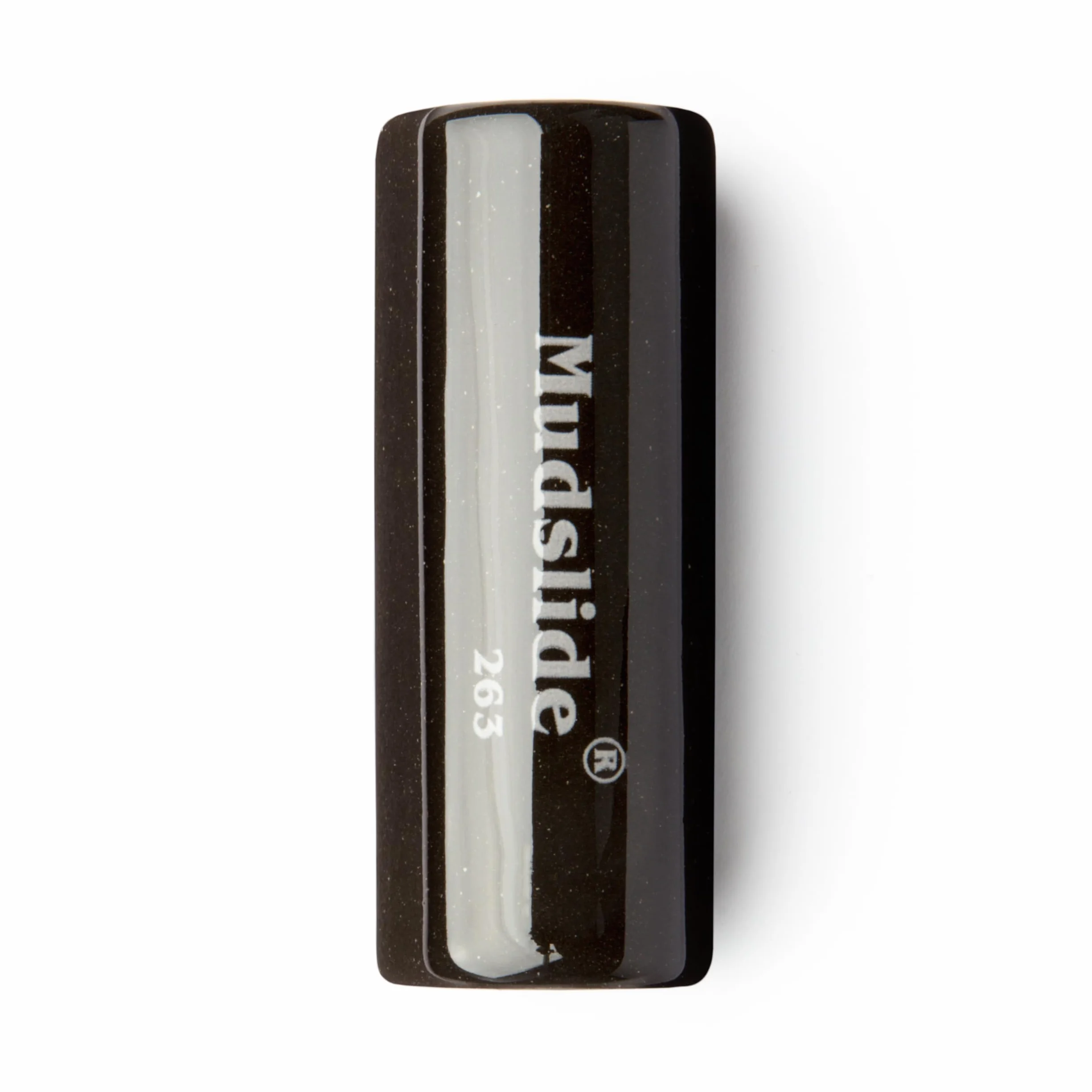 Dunlop 263 Mudslide medium Porzellan Slide, schwarz - Bottleneck