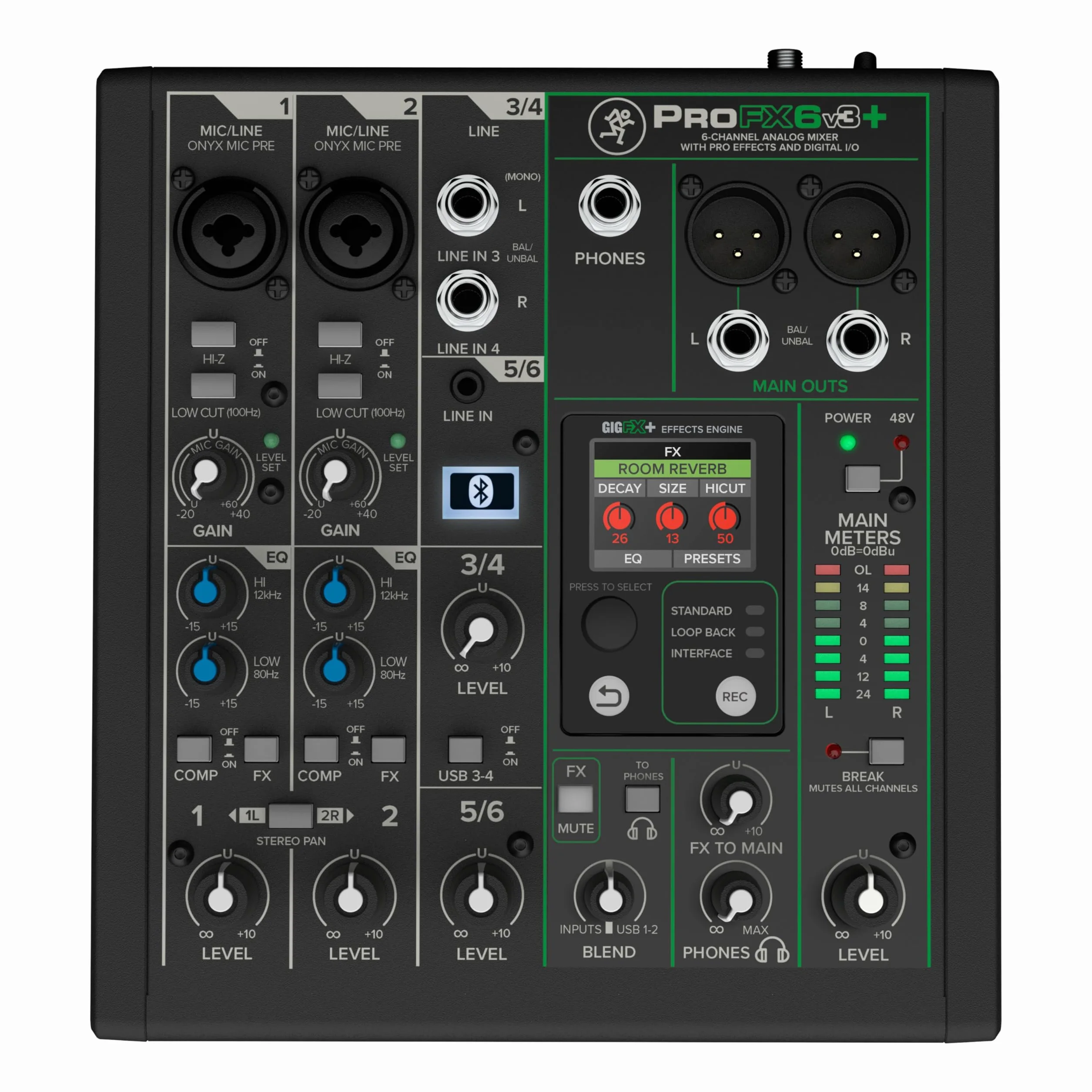 Mackie ProFX6v3+ - Mikser analogowy