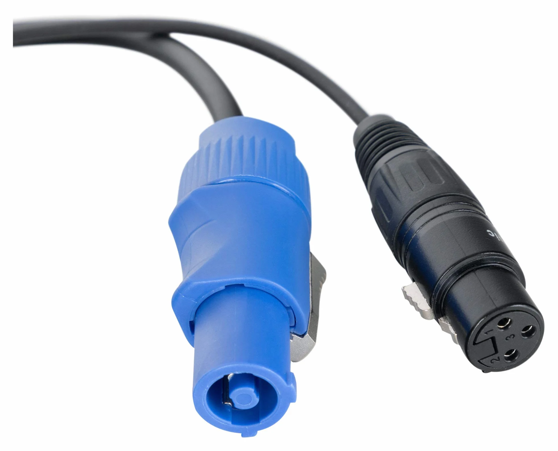 Pronomic Stage PPD-10 kabel hybrydowy Powerplug/DMX 10 m (idealny do okablowania efektów świetlnych i oświetlenia scenicznego)
