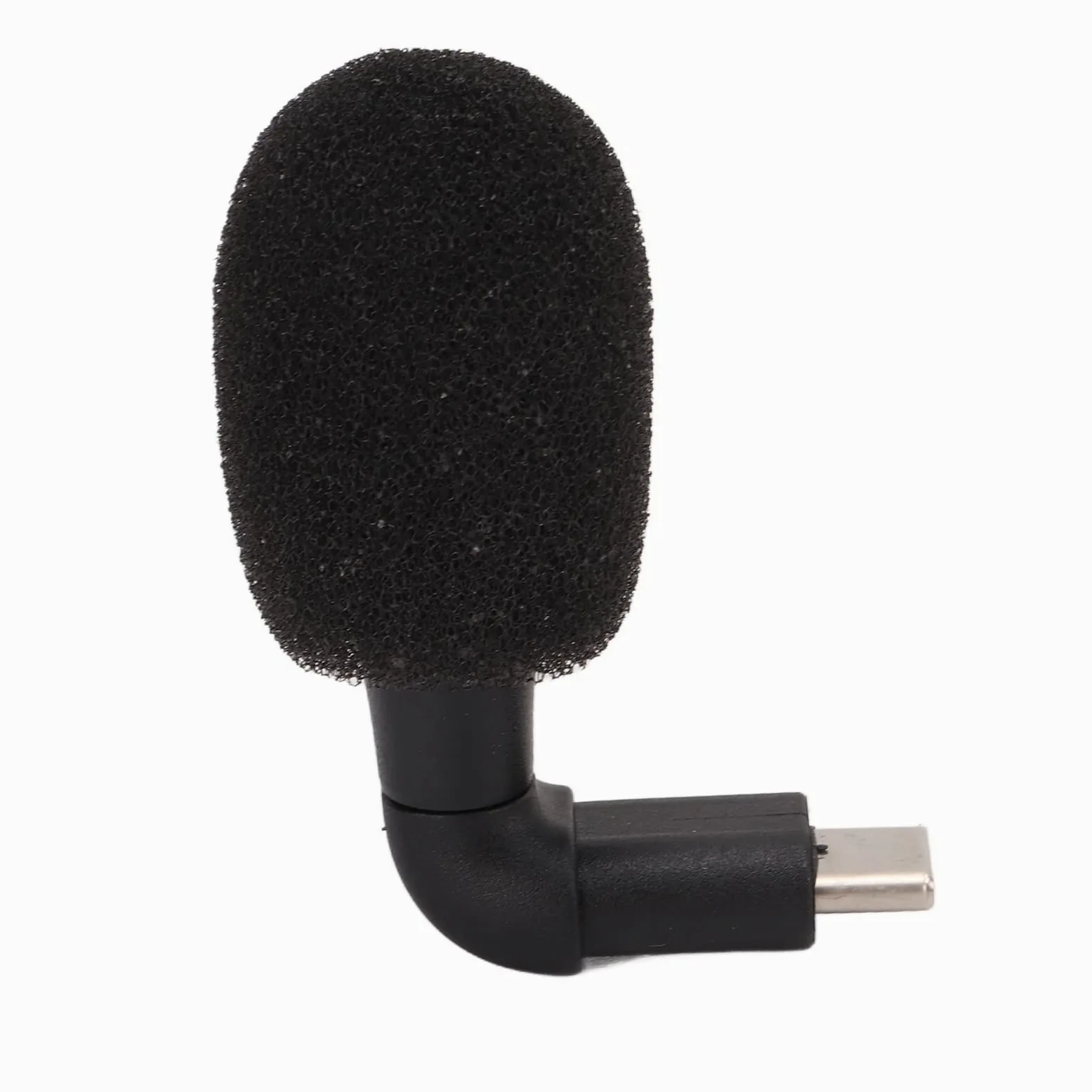 Wtyczka Typu C Mikrofon Wideo do Smartfona Telefon Komórkowy Dookólna Wysoka czułość Kąt 90° Mikrofon Typu Plug and Play w Aplikacji Wideo do Smartfona Wtyczka C