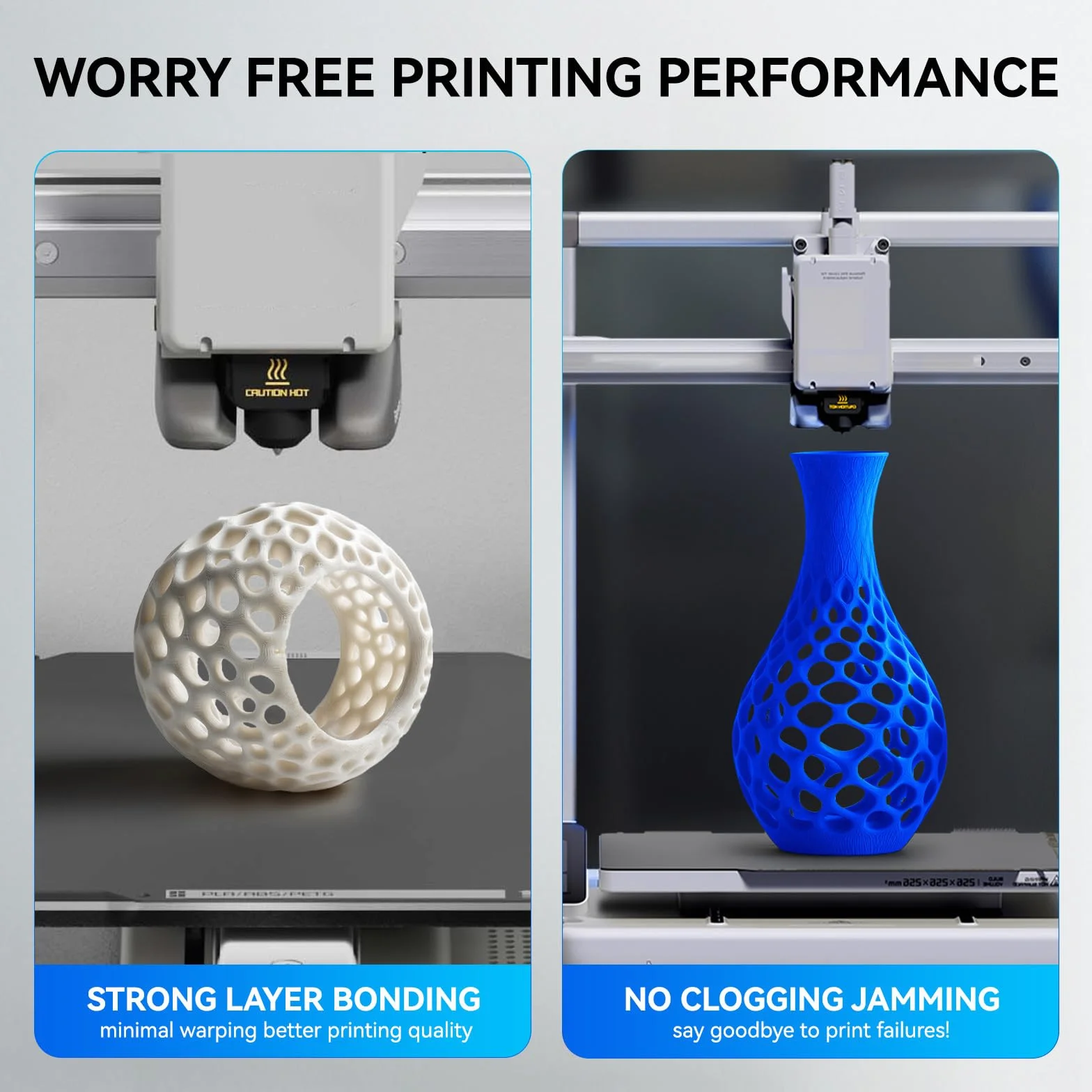 JAYO Filament Elastyczny TPU 1,75mm, Drukarka 3D Shore 95A, Dokładność +/-0,02mm, 0,5KG/500G Cewka, Czarny