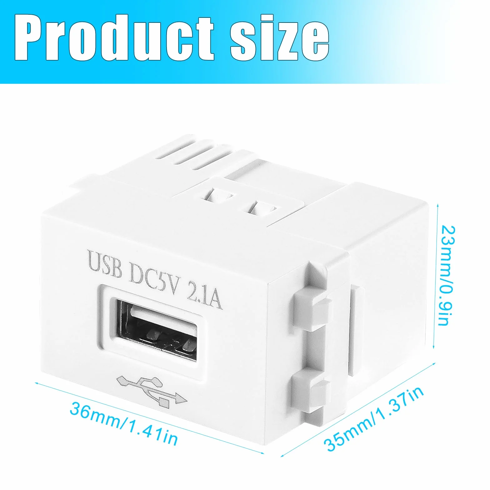 Moduł zasilania USB, 2 sztuki, gniazdo 220 V na transformator 5 V
