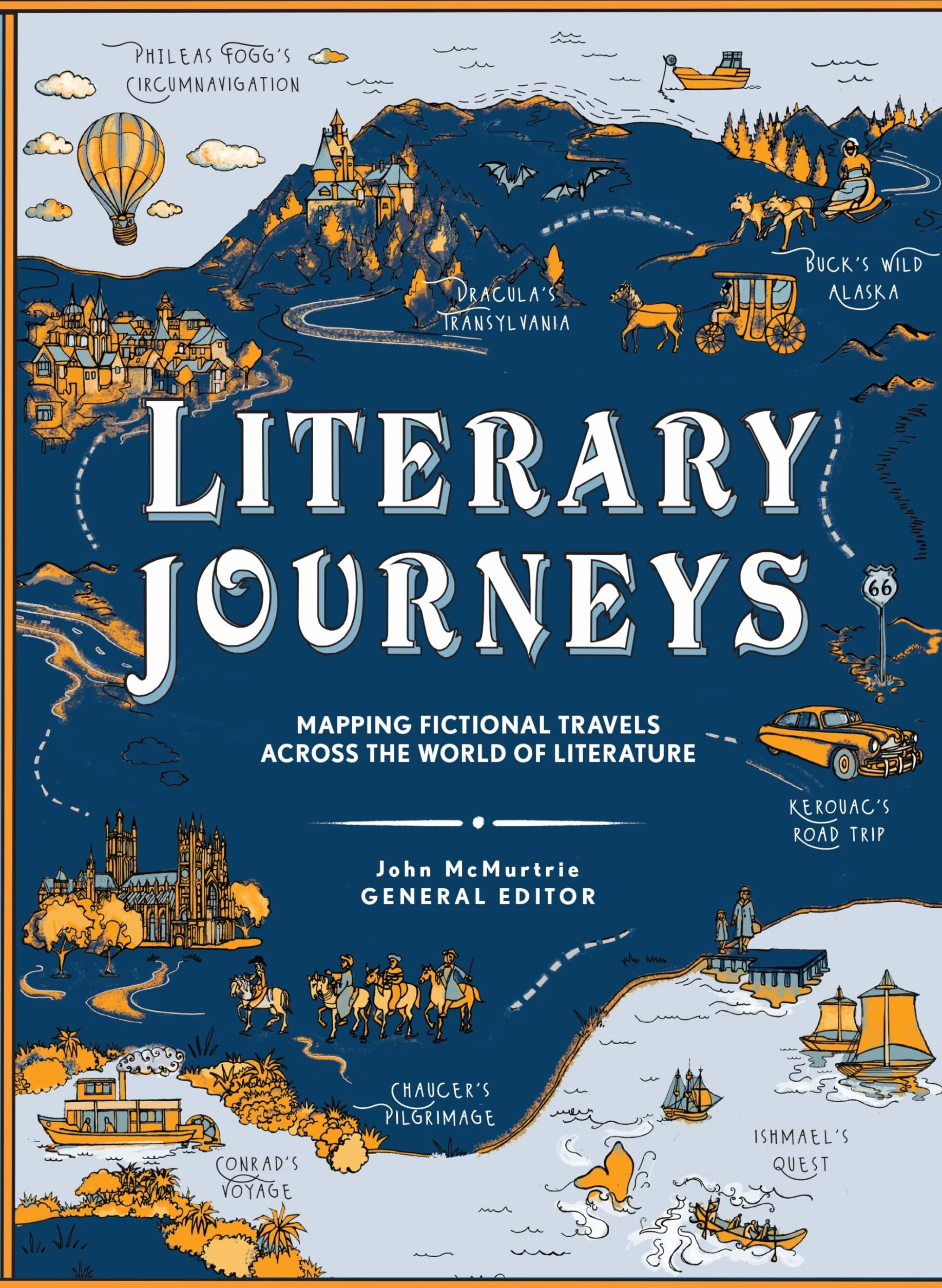 Literary Journeys: Mapping Fictional Travels Across the World of Literature