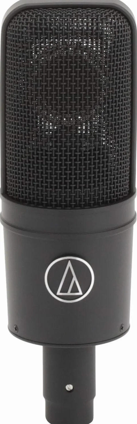 Audio Technica AT 4040 SM Studio Mikrofon, Großmembranmicrofon mit Spinne, black