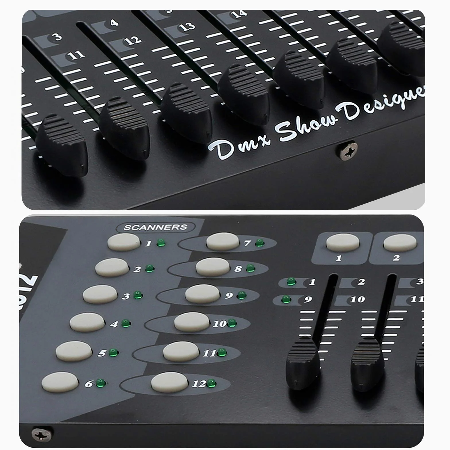 DMX Controller 192CH Dmx512, konsola do oświetlenia scenicznego