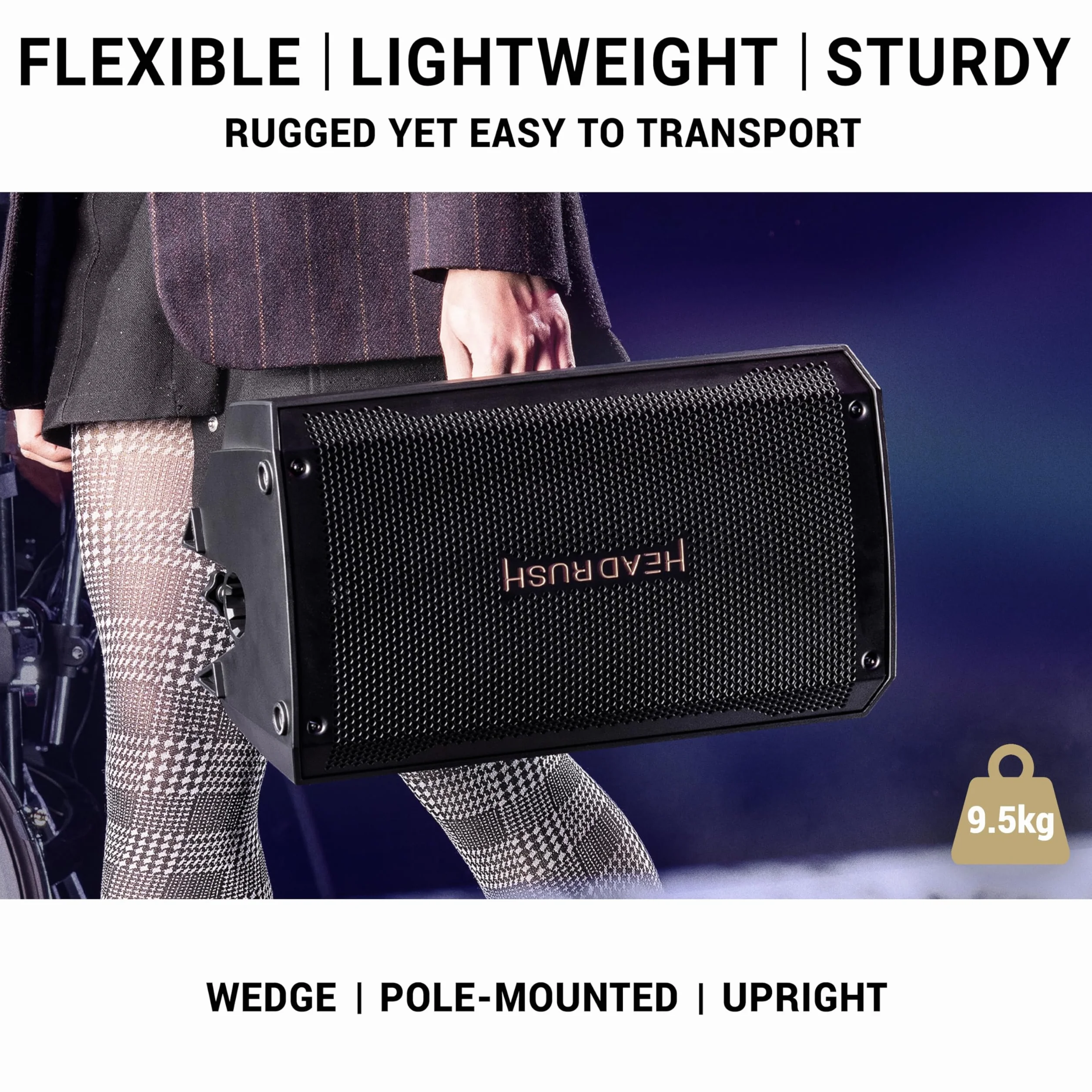 HeadRush FRFR108 MKII Wzmacniacz do gitary elektrycznej i basowej 2000W Bluetooth 8"