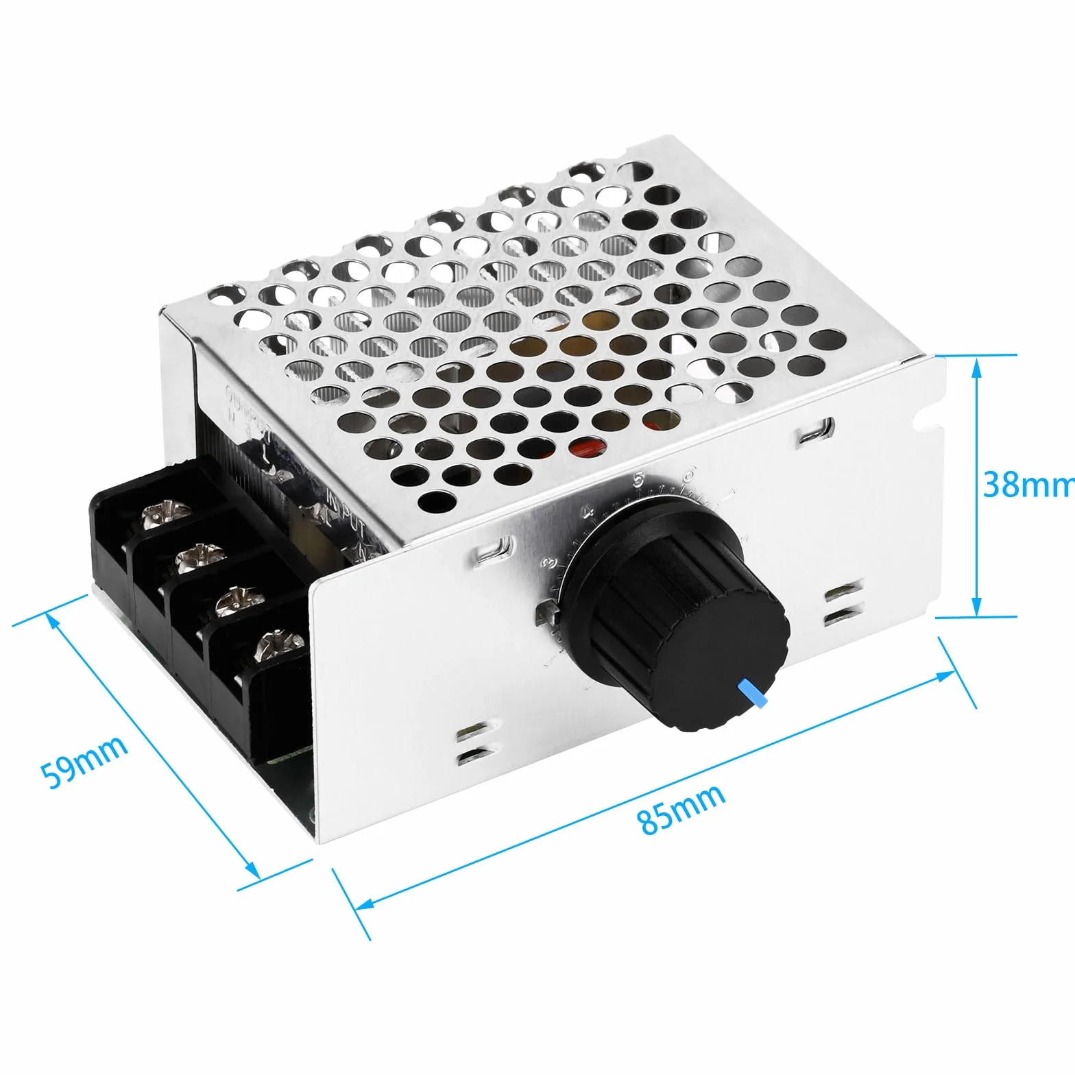 AC 220 V, 4000 W, elektroniczny regulator napięcia high power SCR, ściemniacz, sterowanie prędkością obrotową, sterowanie napięciem, temperatura