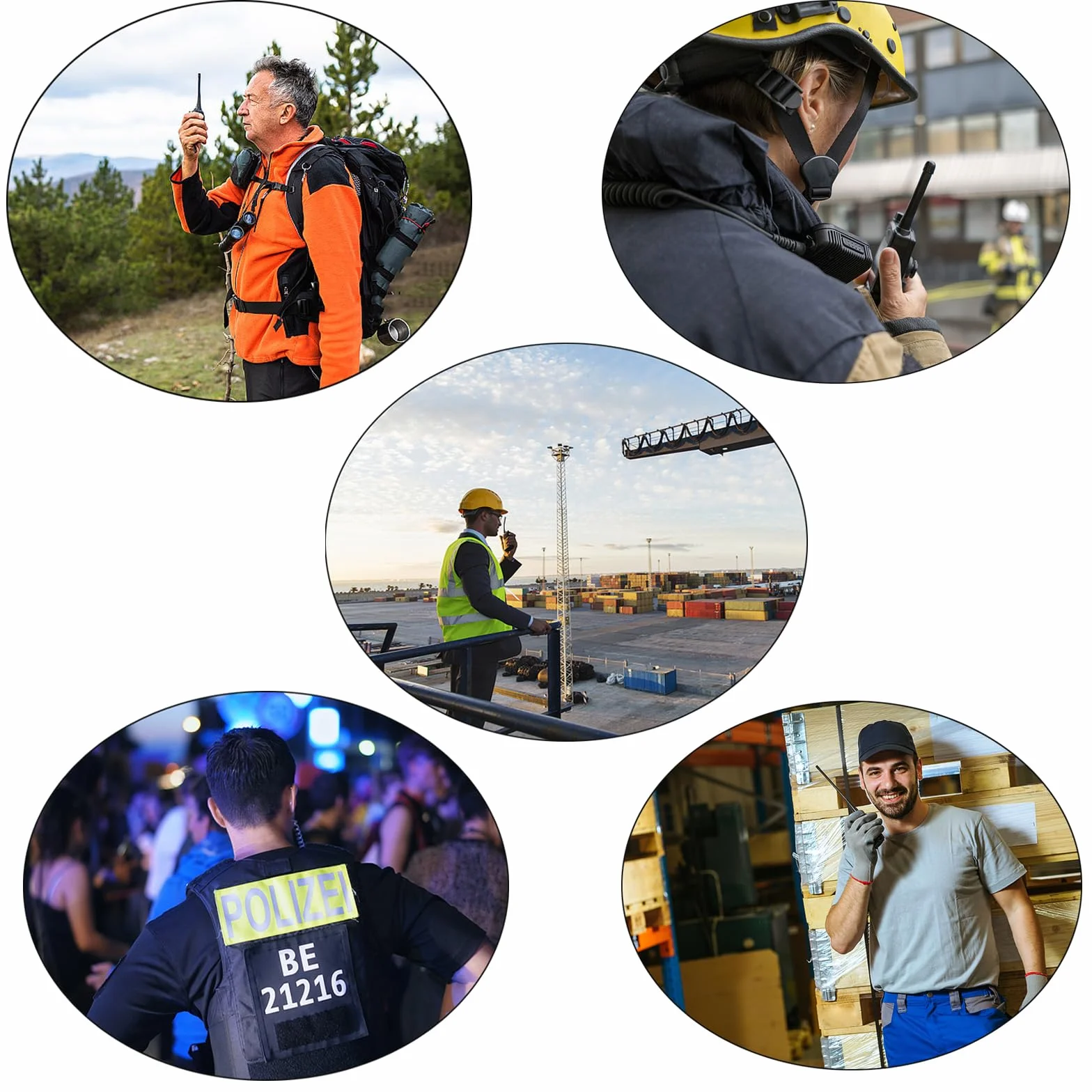 Słuchawki kompatybilne z Motorola DP1400, CP040, GP300, GP88, radio walkie-talkie, w kształcie litery G, słuchawki z mikrofonem i PTT dla bezpieczeństwa Bodyguard (przezroczysty wąż, 1 sztuka