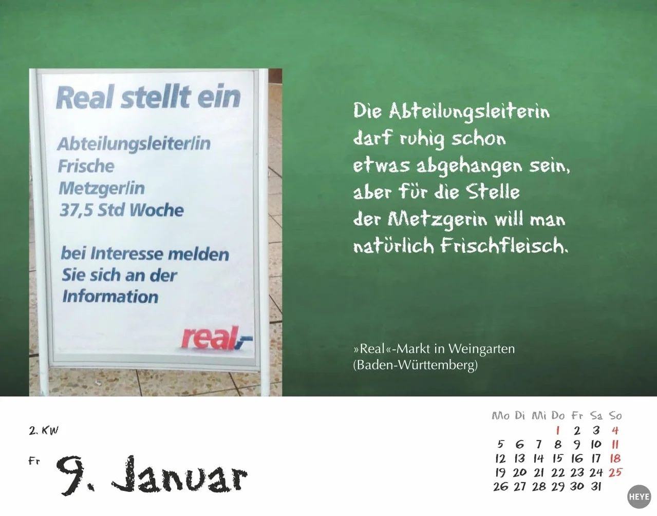 Bastian Sick Tagesabreißkalender 2026: "Jeden letzten Dienstag im Montag". Witziger Kalender voller Sprachverdreher und Stolperfallen der deutschen ... für jeden Tag. Auch zum Aufhängen.