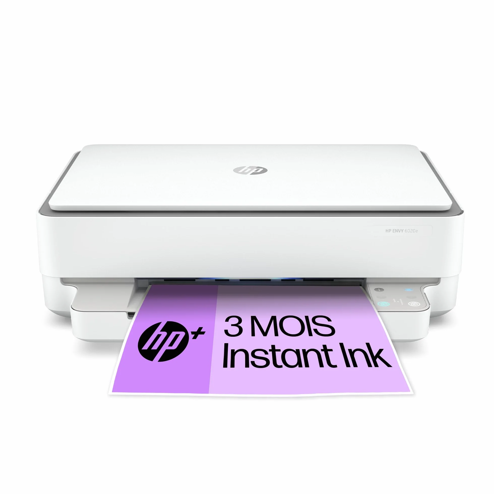 HP Envy 6020e All-on-One Drukarka Wielofunkcyjna, 9 Miesięcy Bezpłatnego Drukowania z HP Instant Ink, Funkcja Drukarki, Skanera i Kopiarki, Wi-Fi, Airprint, Biała