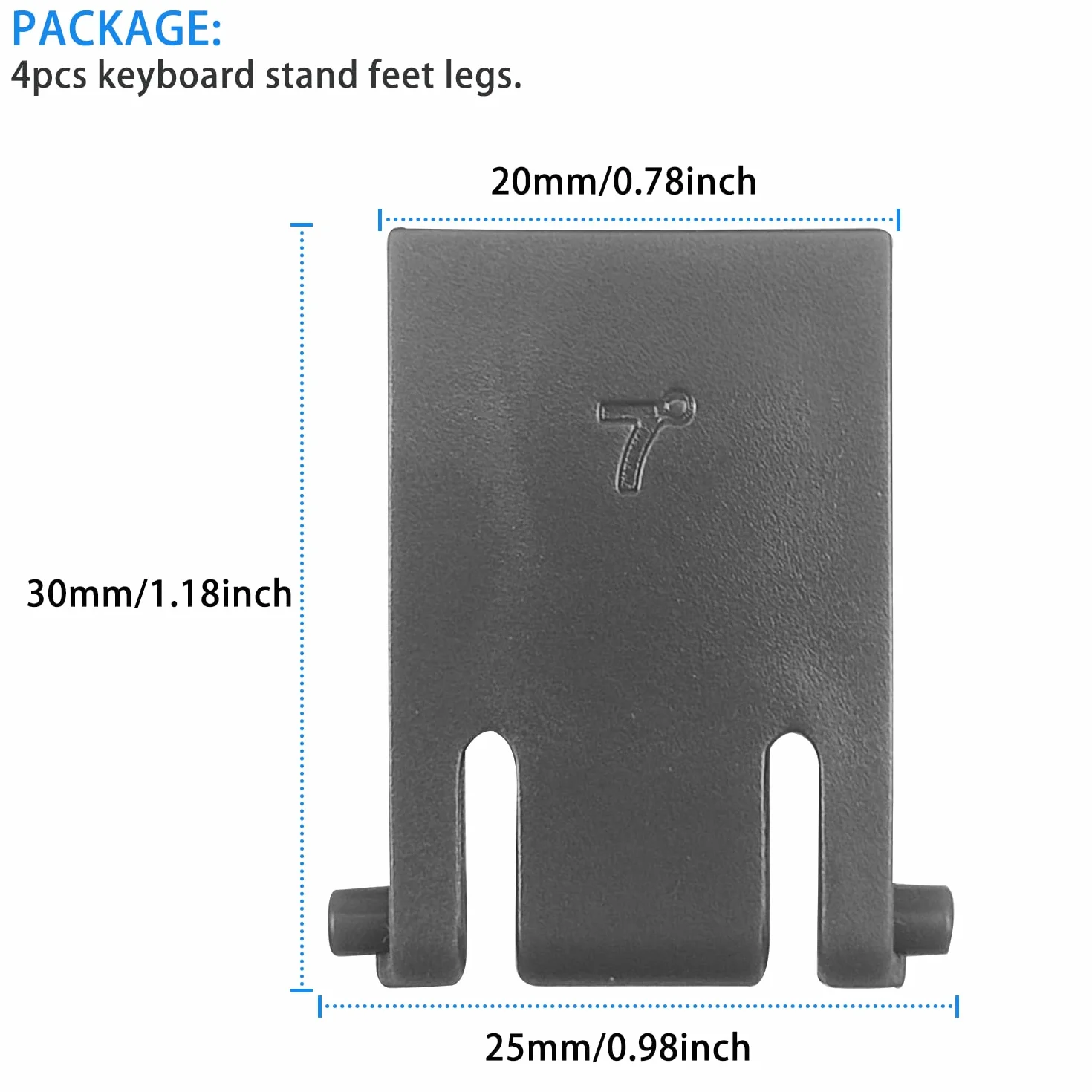 4 szt. MK320 MK330 podstawka pod klawiaturę zestaw zastępczy nóżek nóg