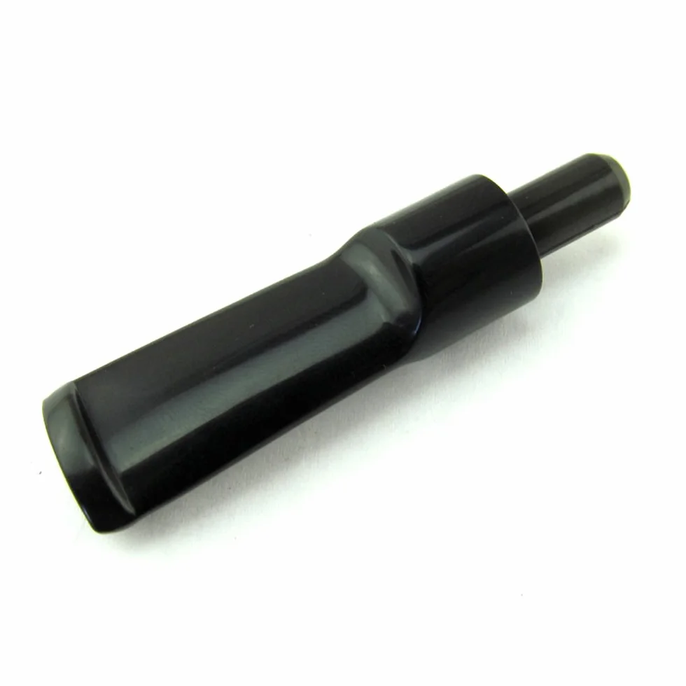 MUXIANG DIY krótka prosta rura siodłowa zamiennik rurki tytoniowej ustnik pasuje do filtra 3 mm BE0010