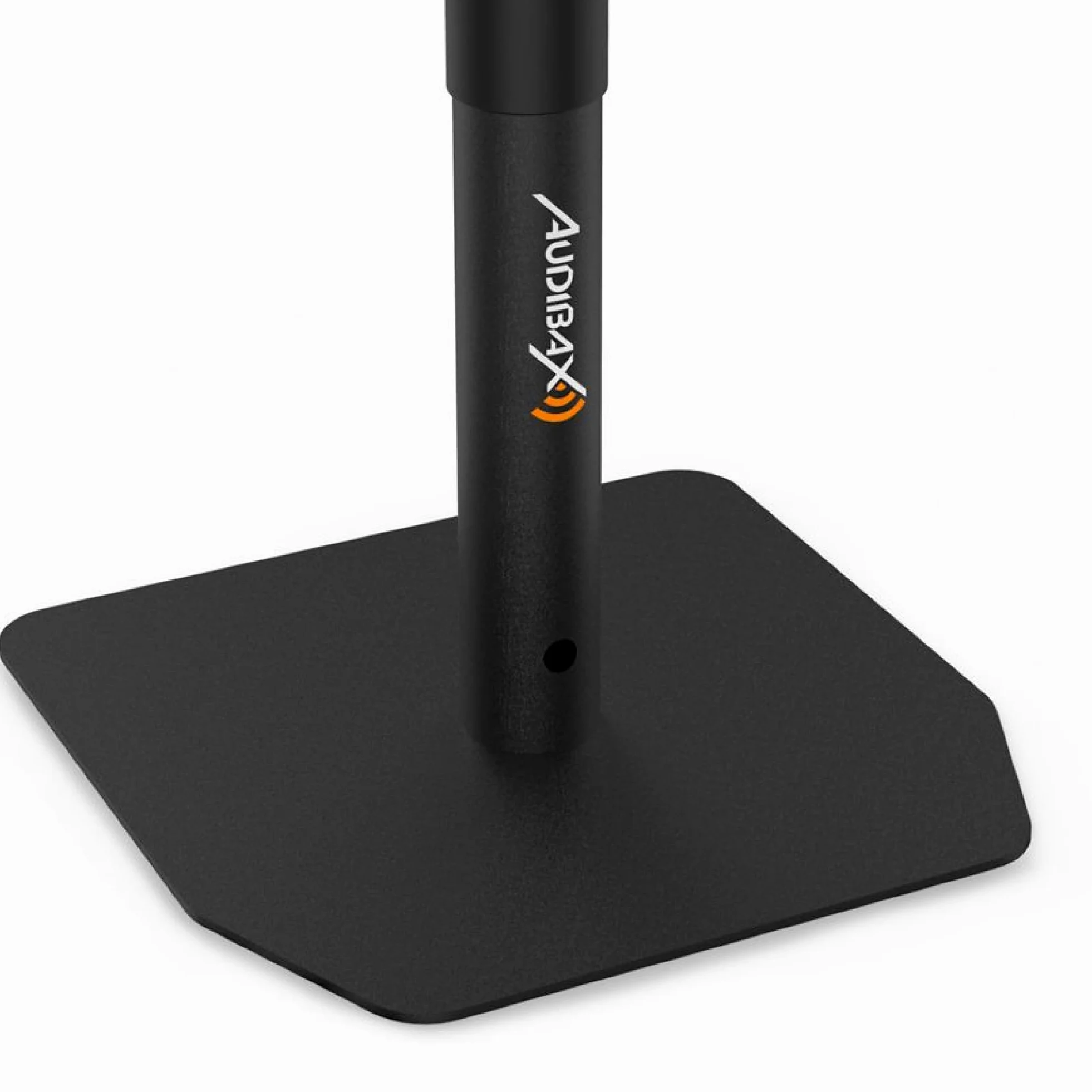 Audibax Neo STM-20 Stojak na biurko głośnikowe - Stojak na monitor studyjny - Regulowana wysokość od 30 do 37 cm - Solidna stalowa podstawa - Uniwersalna kompatybilność z głośnikami HiFi