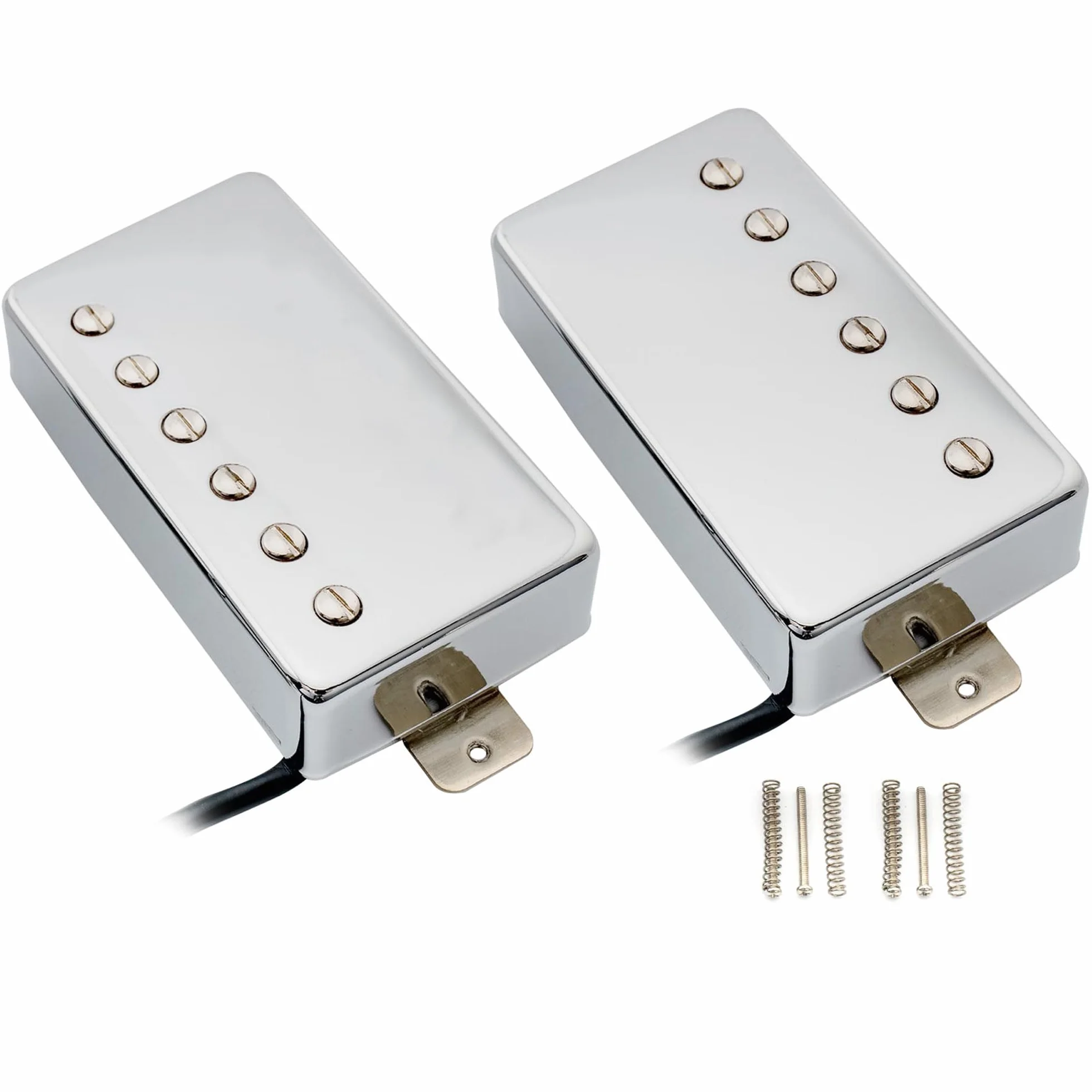 Artec VH59 Vintage Alnico 5 Humbucker Pickup Set do Gitary Elektrycznej Les Paul, Chrom