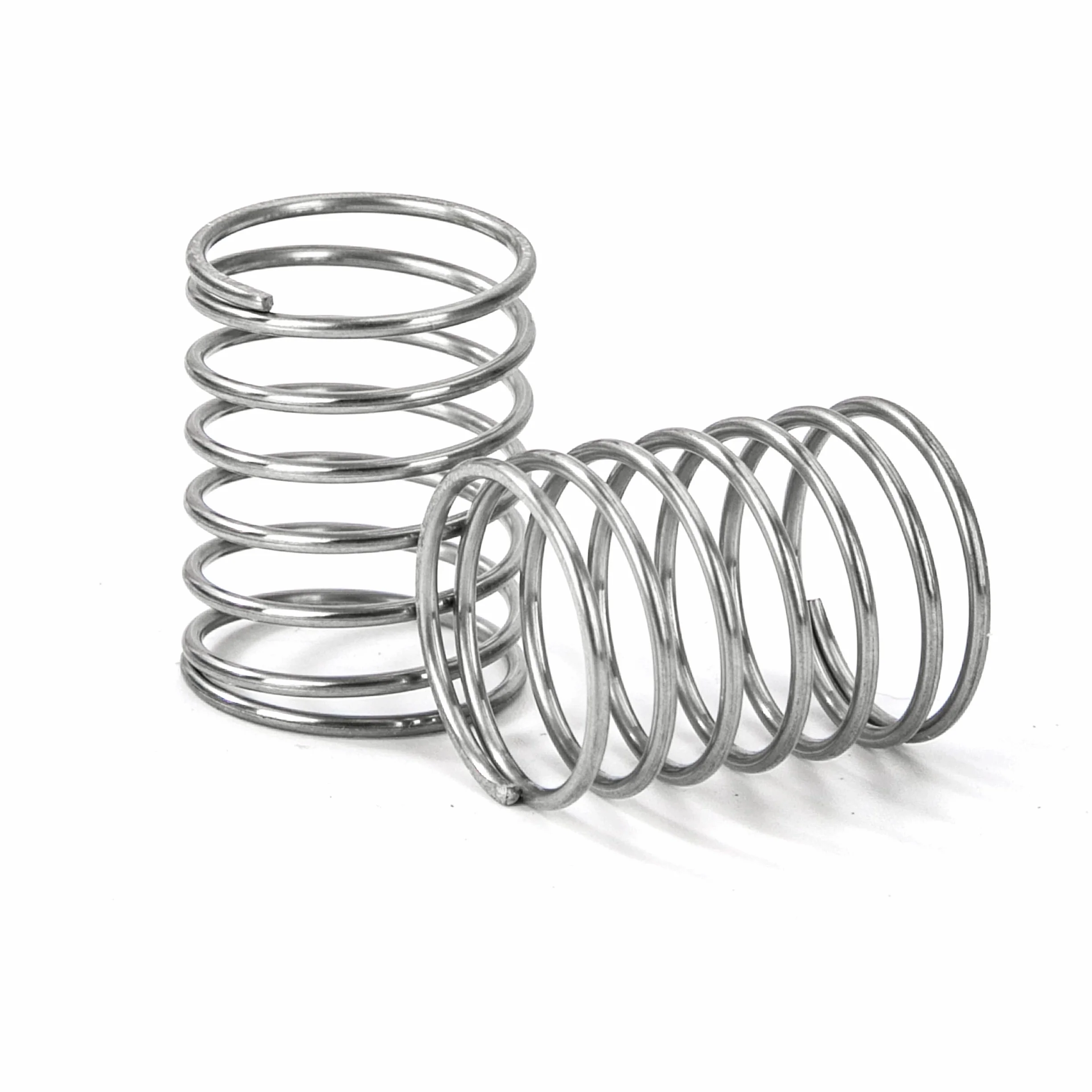 Sprężyny ściskające 20 mm sprężyna ze stali nierdzewnej 304 średnica drutu 1 mm średnica zewnętrzna 16 mm siła sprężyny 0,45 kg 4 sztuki