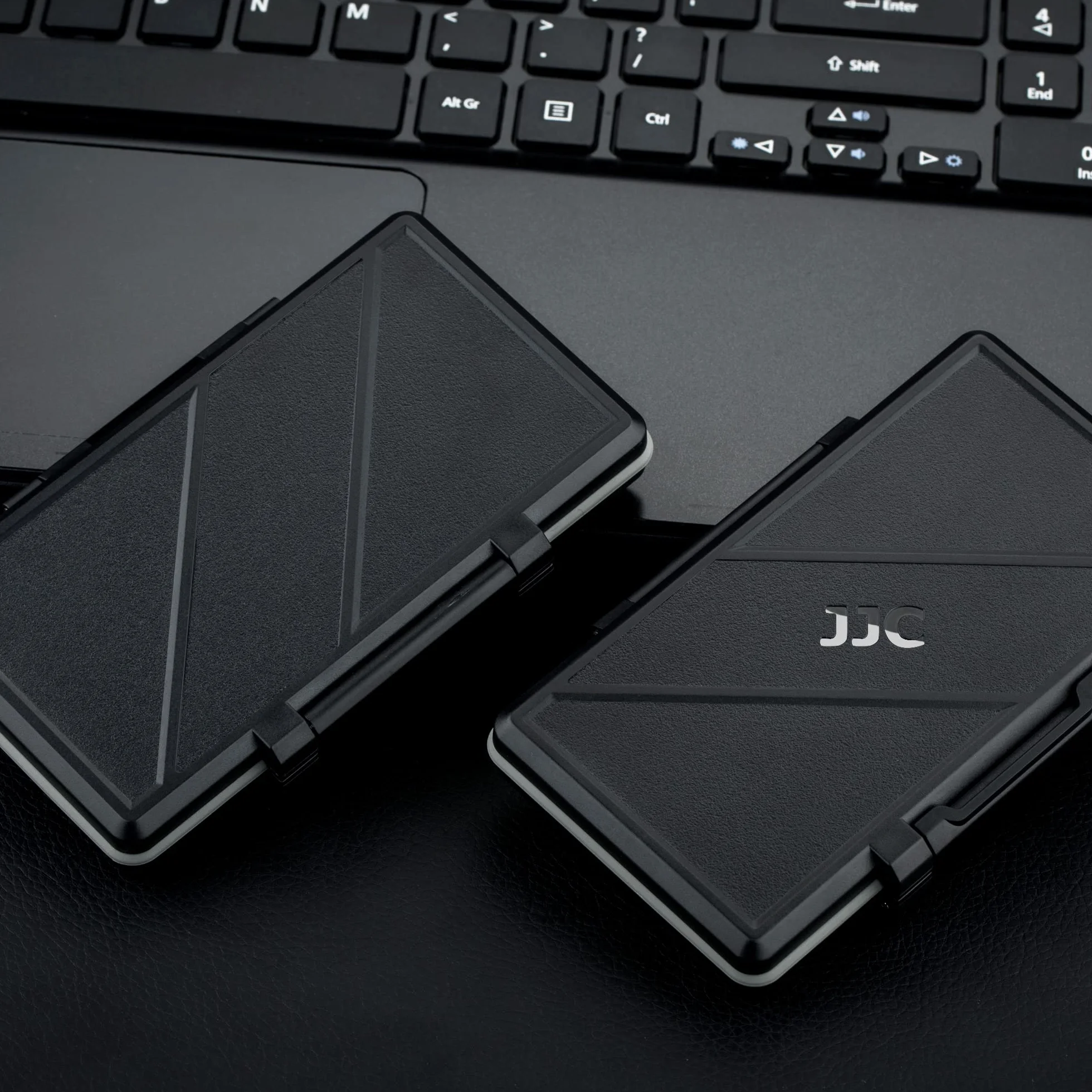 JJC Wodoodporne etui na karty pamięci na 30 kart Micro SD/SDXC/SDHCSD, pudełko na karty pamięci, etui do przechowywania kart MSD