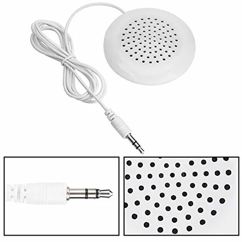 Brrnoo Przenośny głośnik DIY poduszka głośnik, mini głośnik stereo 3,5 mm mini głośnik stereo do telefonu MP3 CD